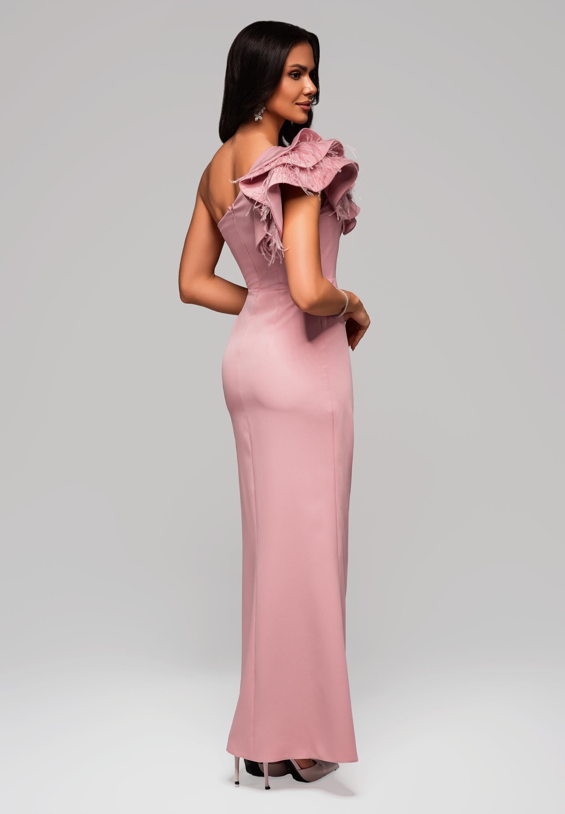 Evening dress pink — 6