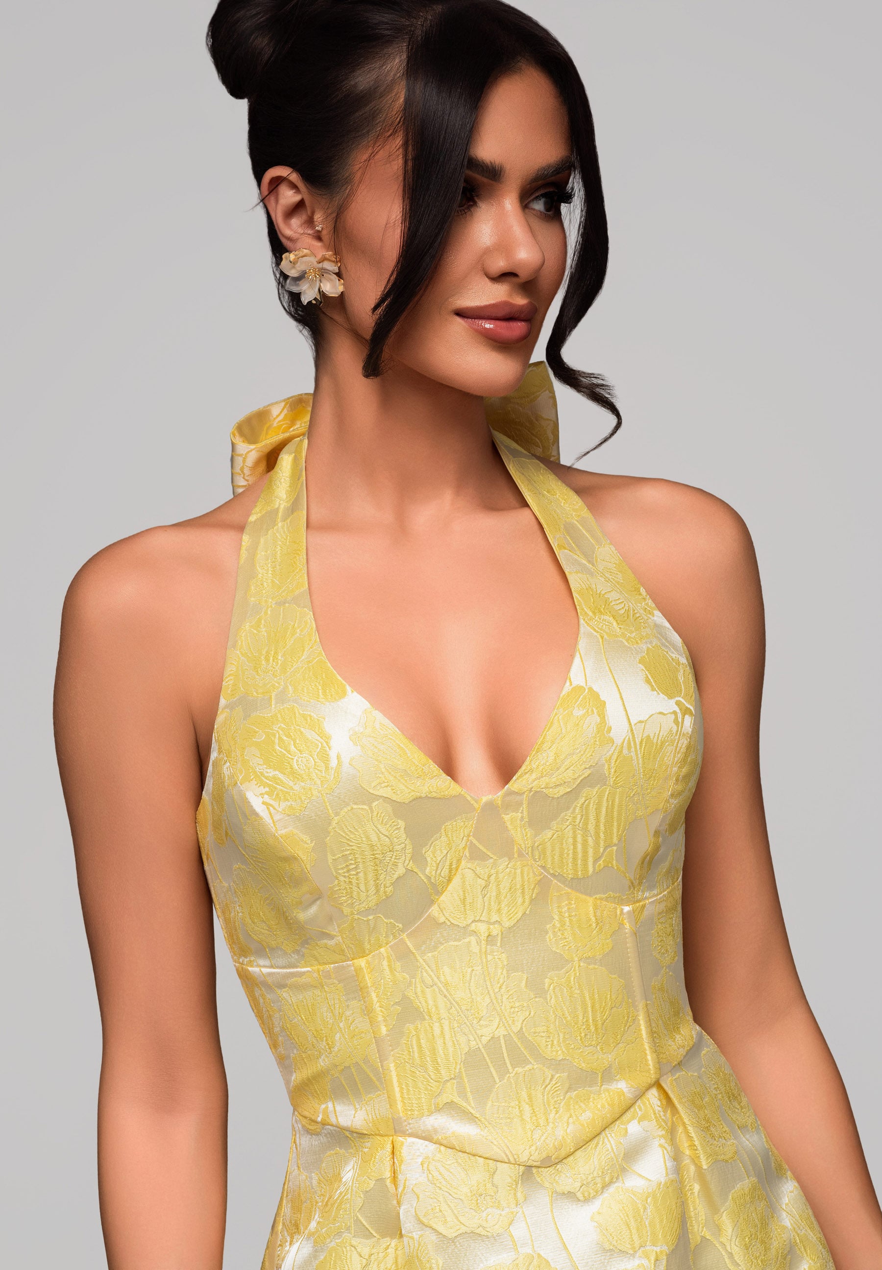 Abendkleid Gelb — 4