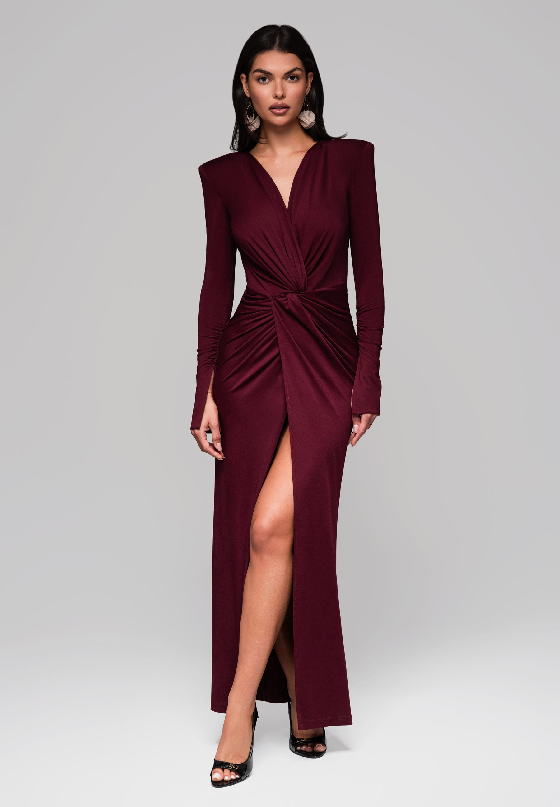 Abendkleid Bordeaux — 4