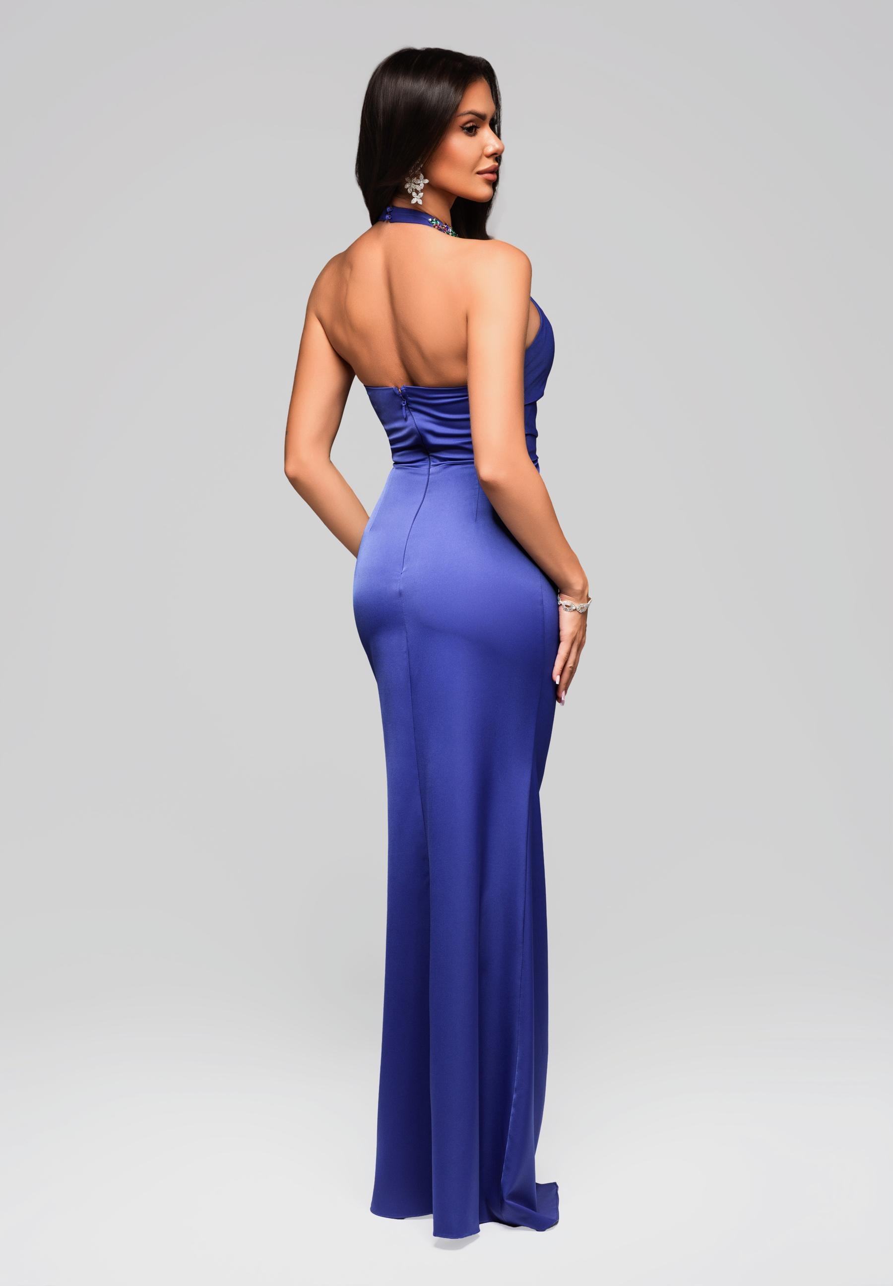 Evening dress blue — 7