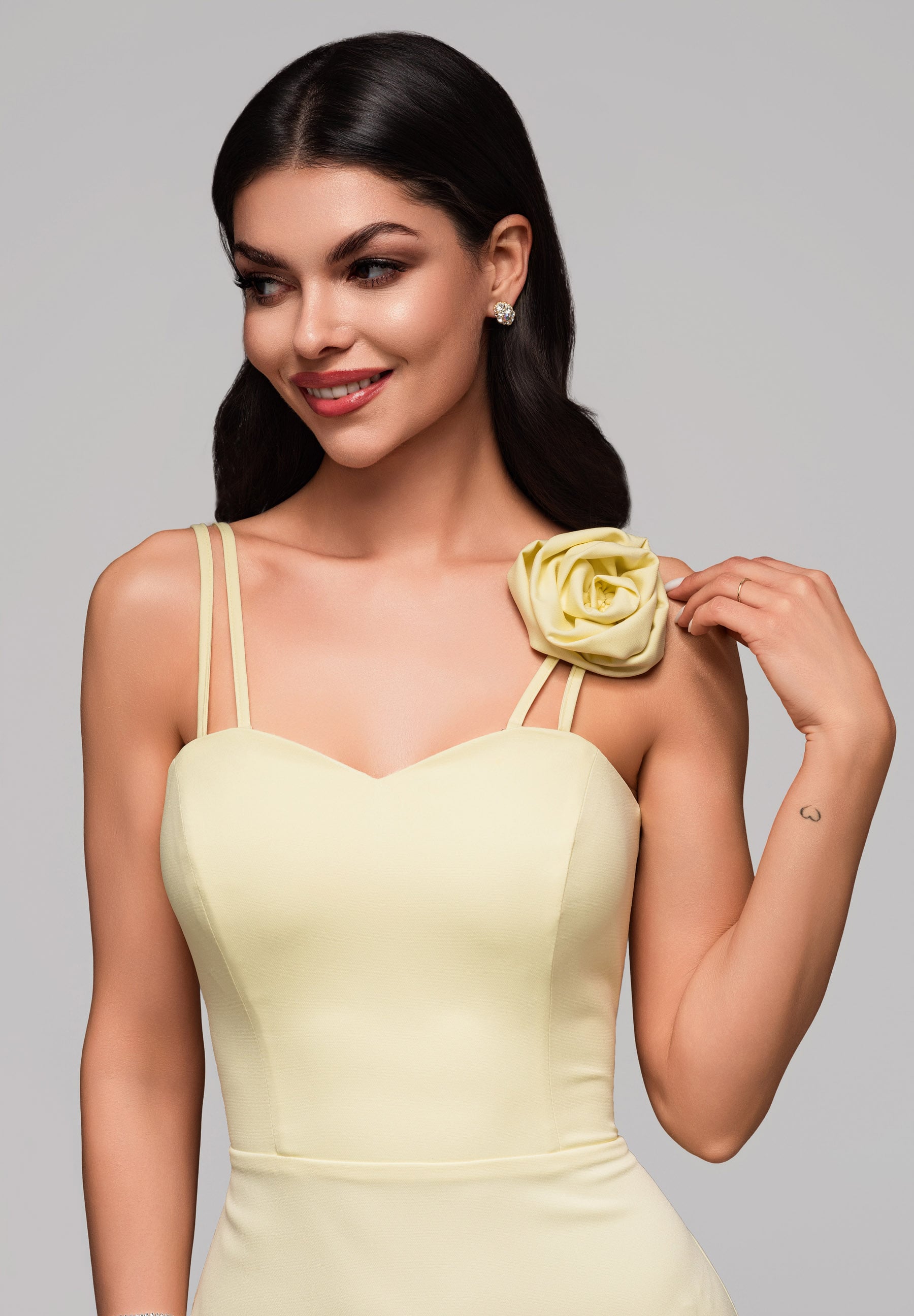 Abendkleid Gelb — 2