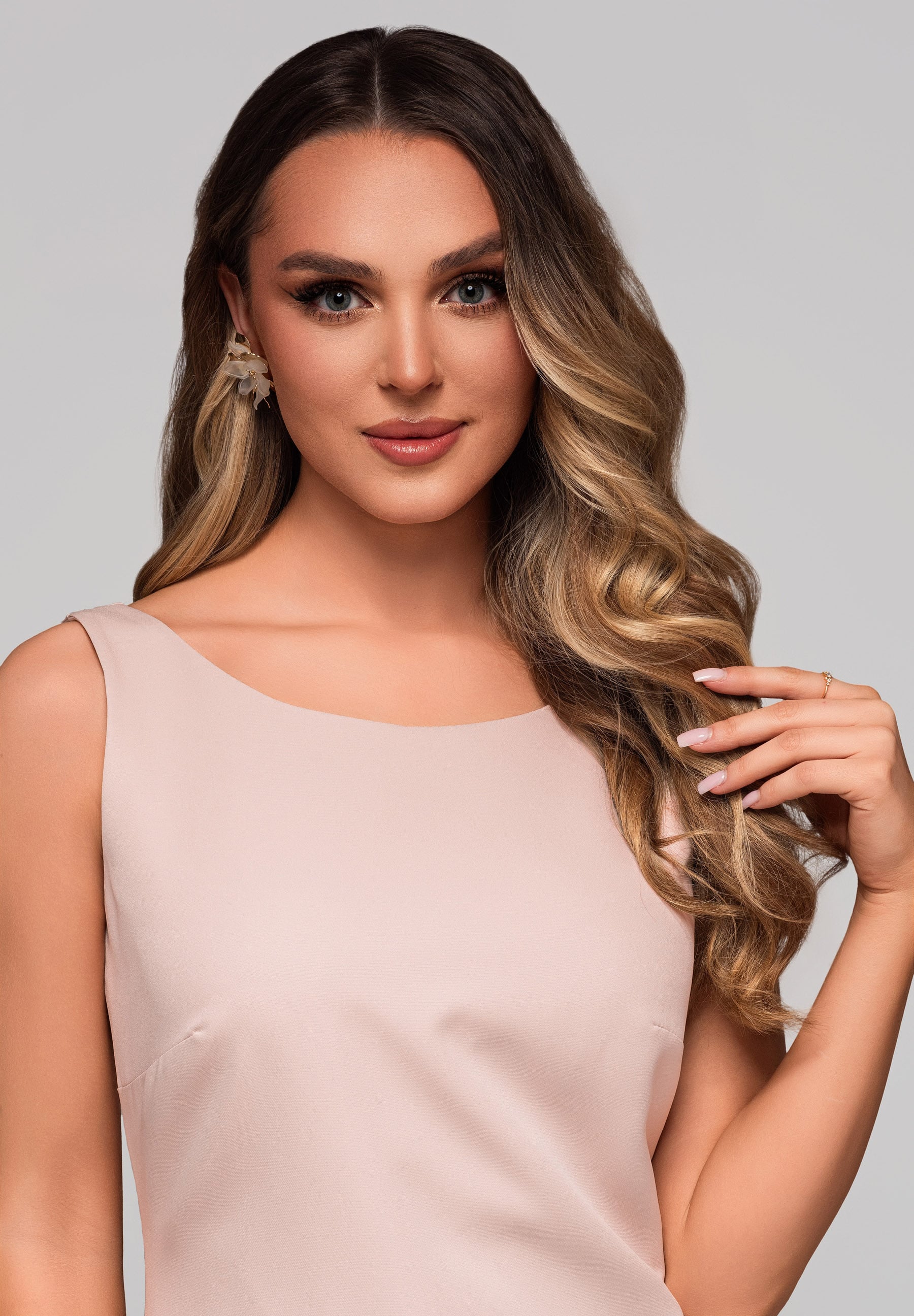 Abendkleid Beige — 4