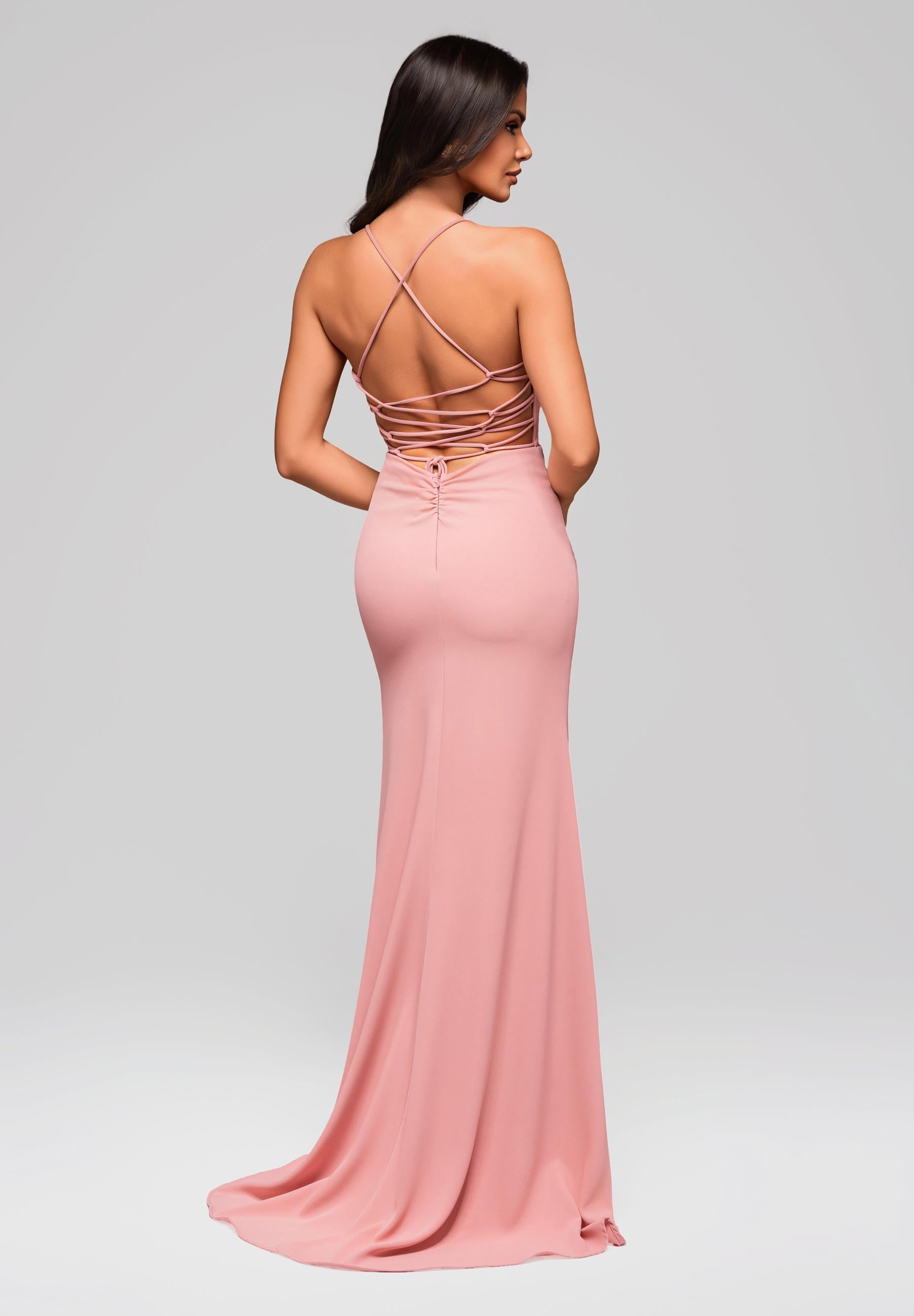 Abendkleid Rosa — 2