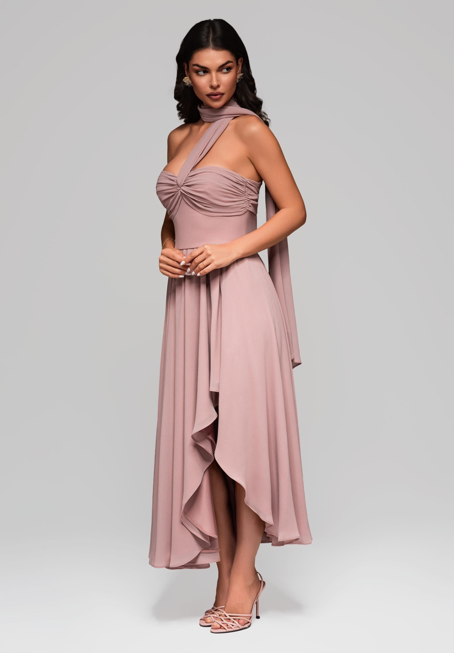 Abendkleid Rosa — 3