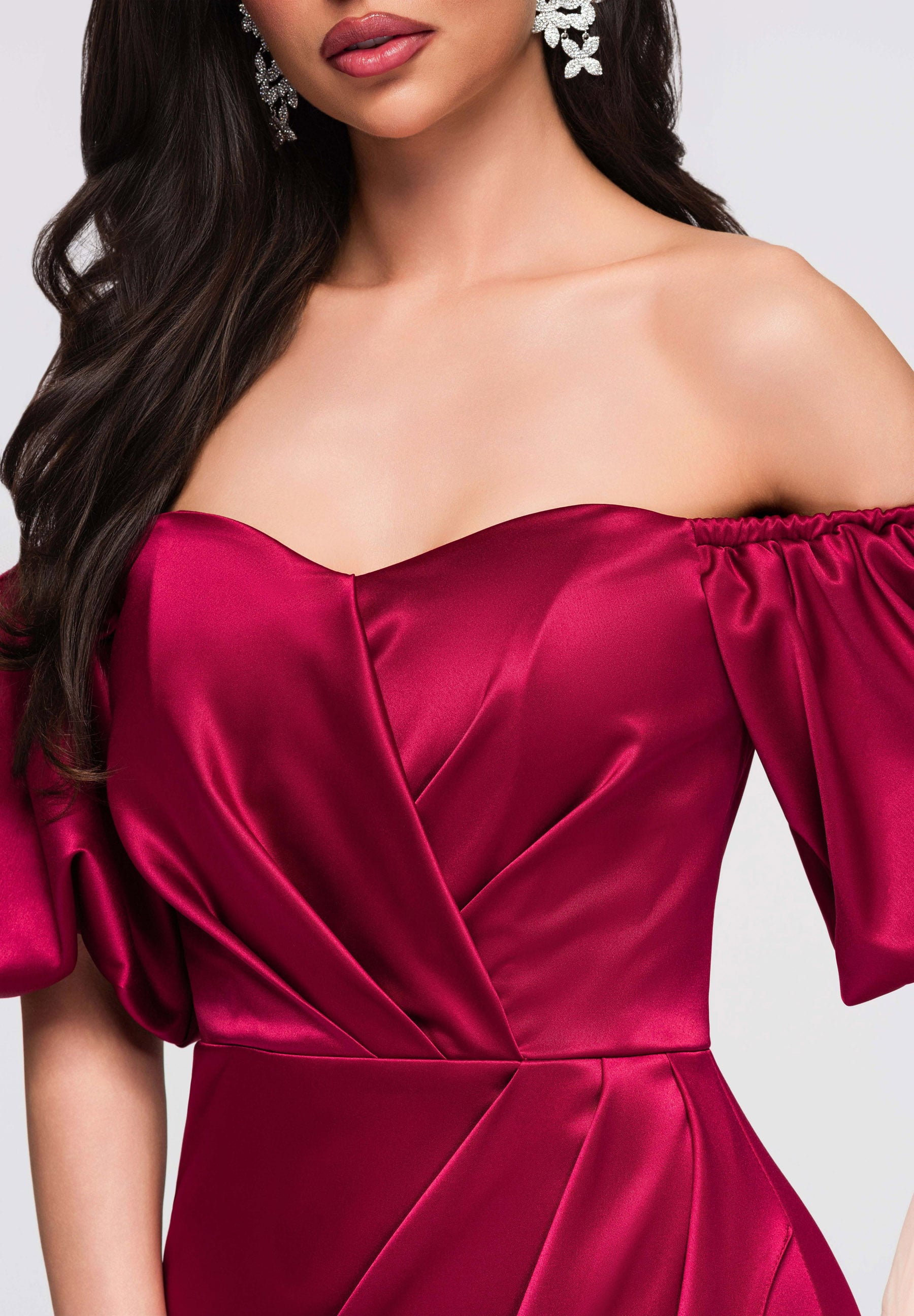 Evening dress burgundy — 4