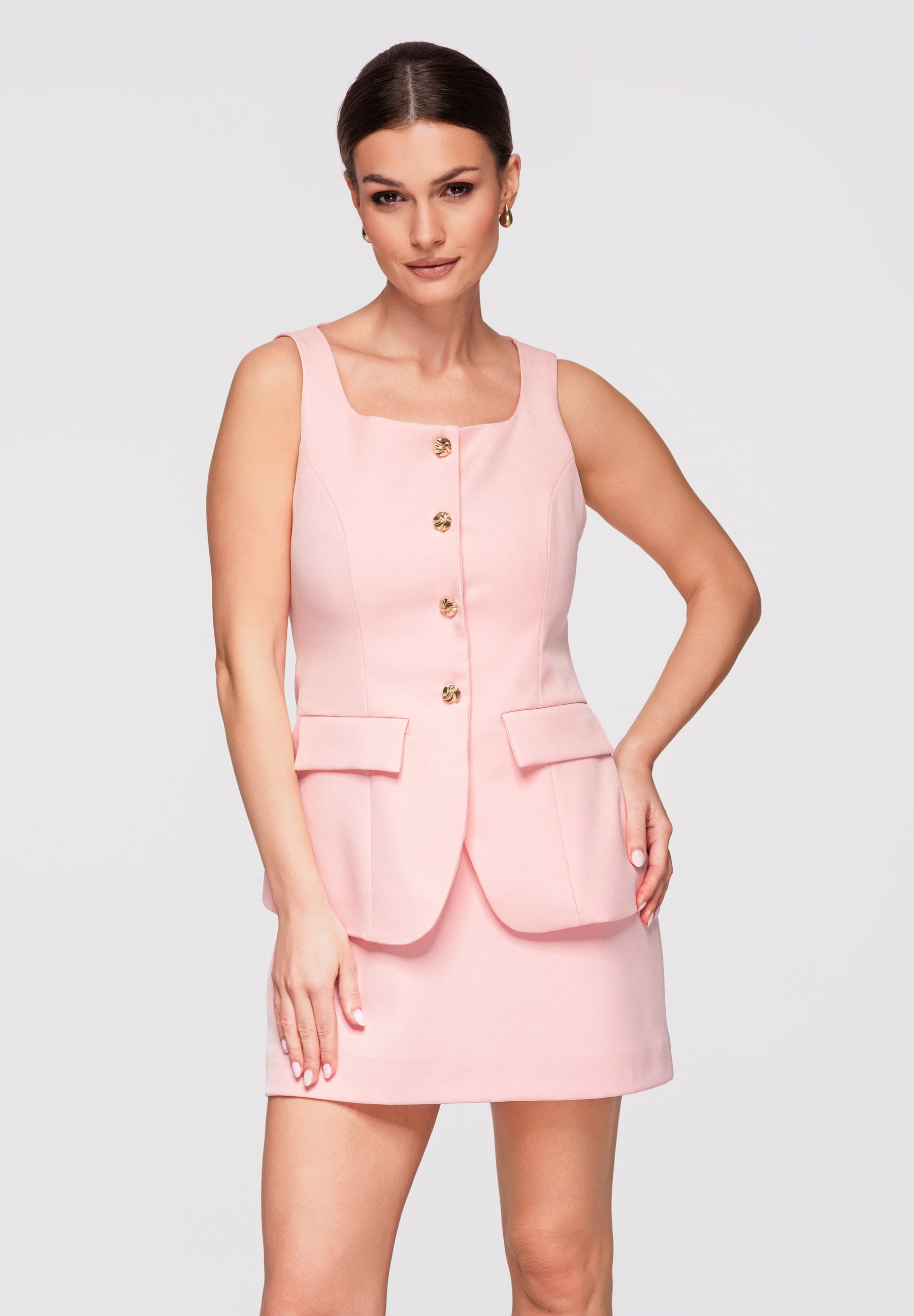 Evening dress pink — 4
