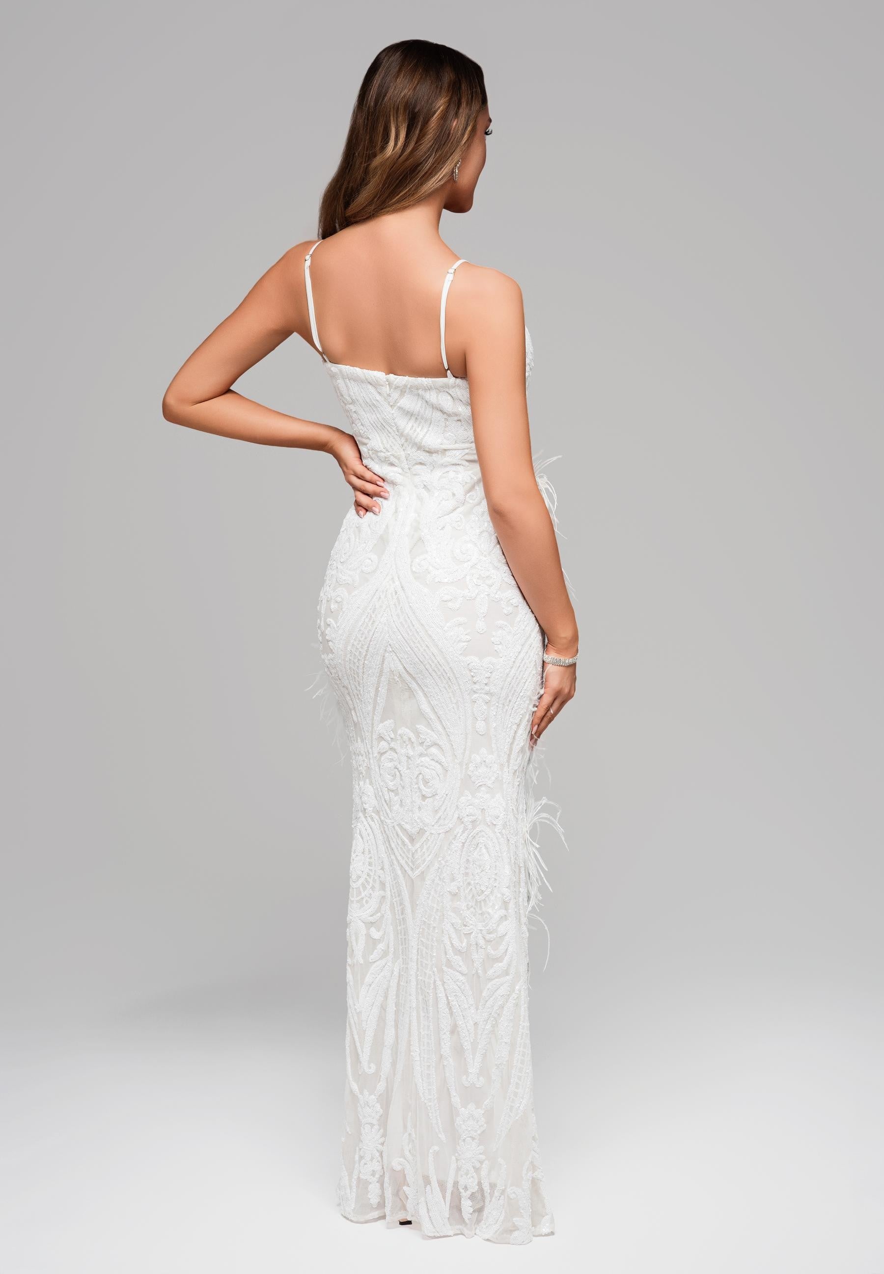 Abendkleid Ecru — 7