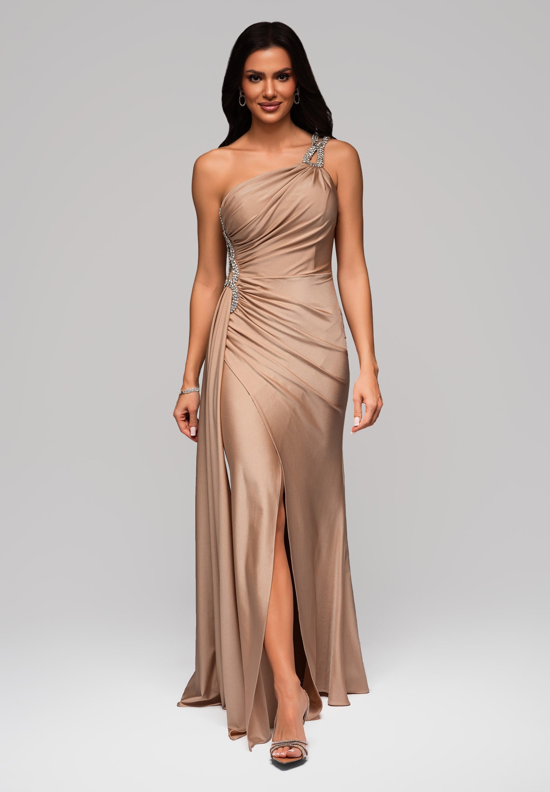 Evening dress beige — 3