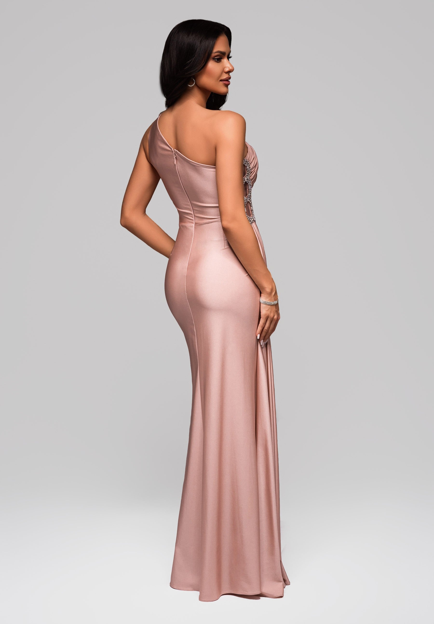Evening dress deep pink — 6