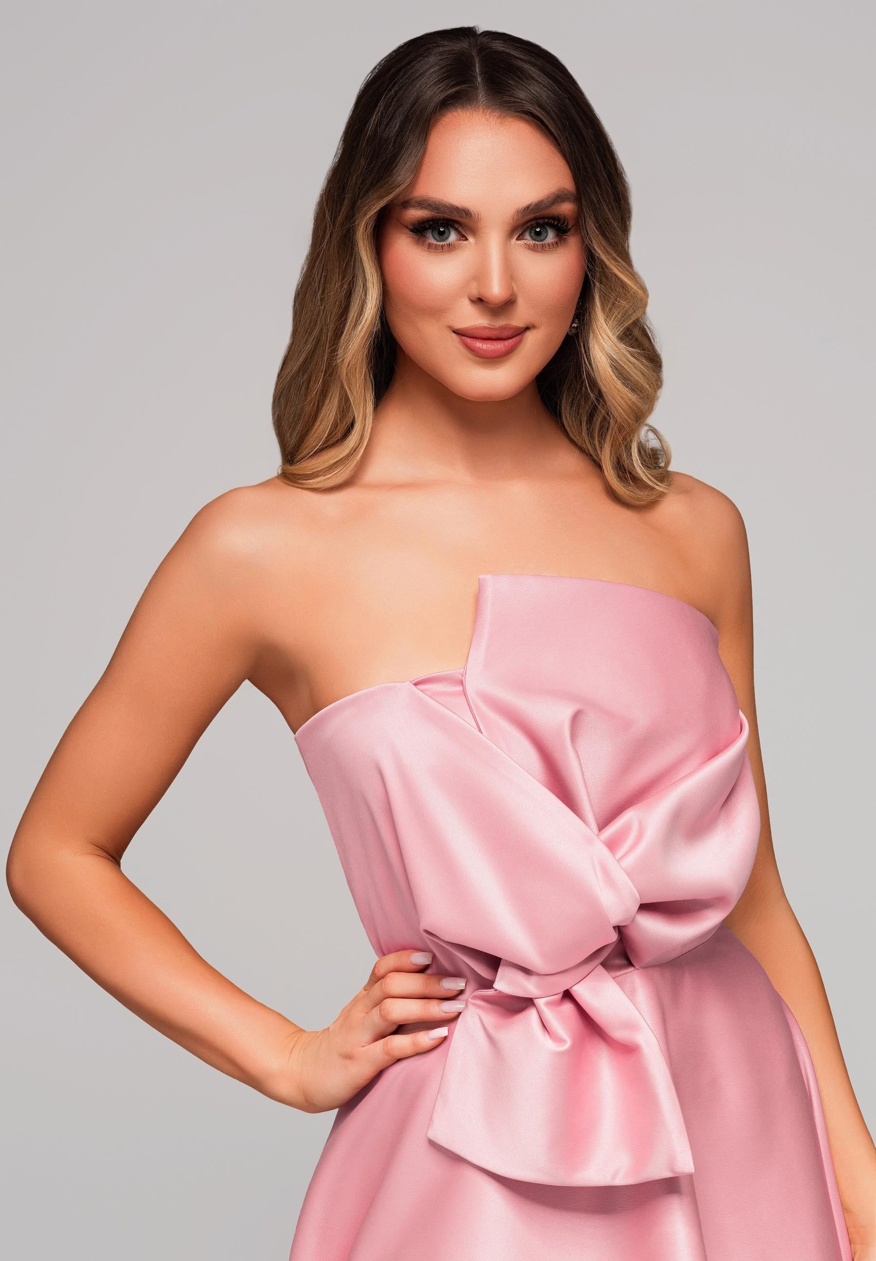 Evening dress dusty pink — 2
