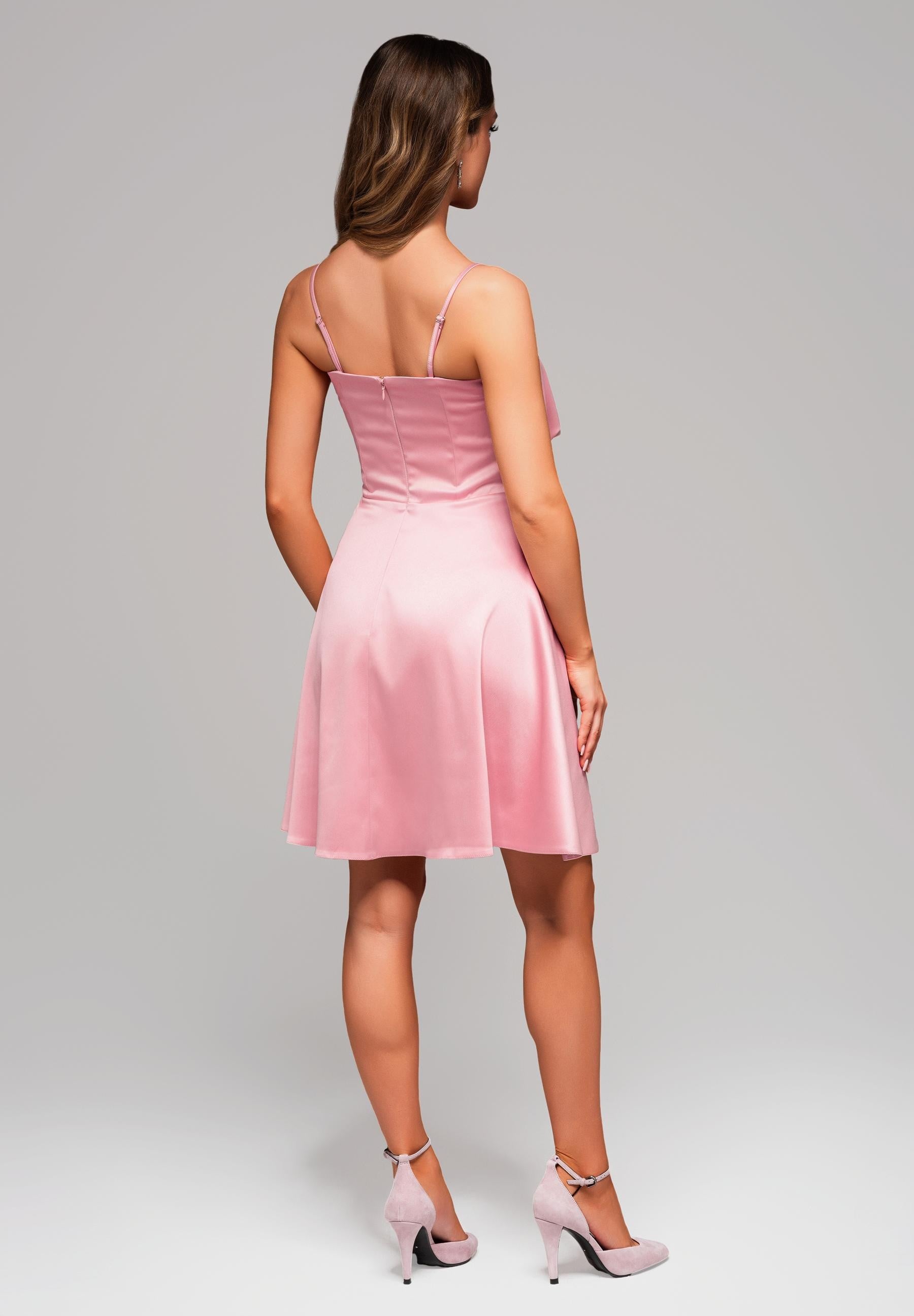 Evening dress dusty pink — 7