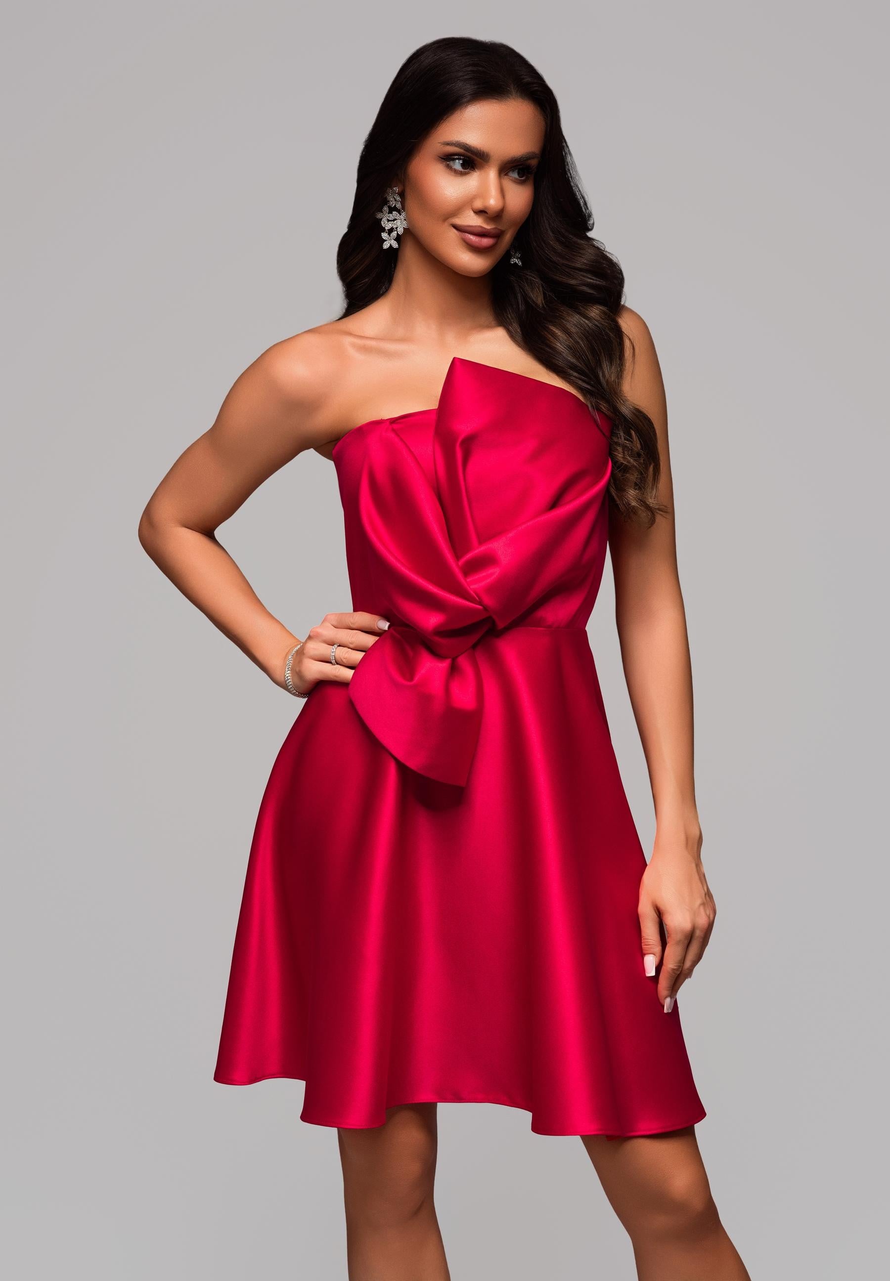 Evening dress red — 3