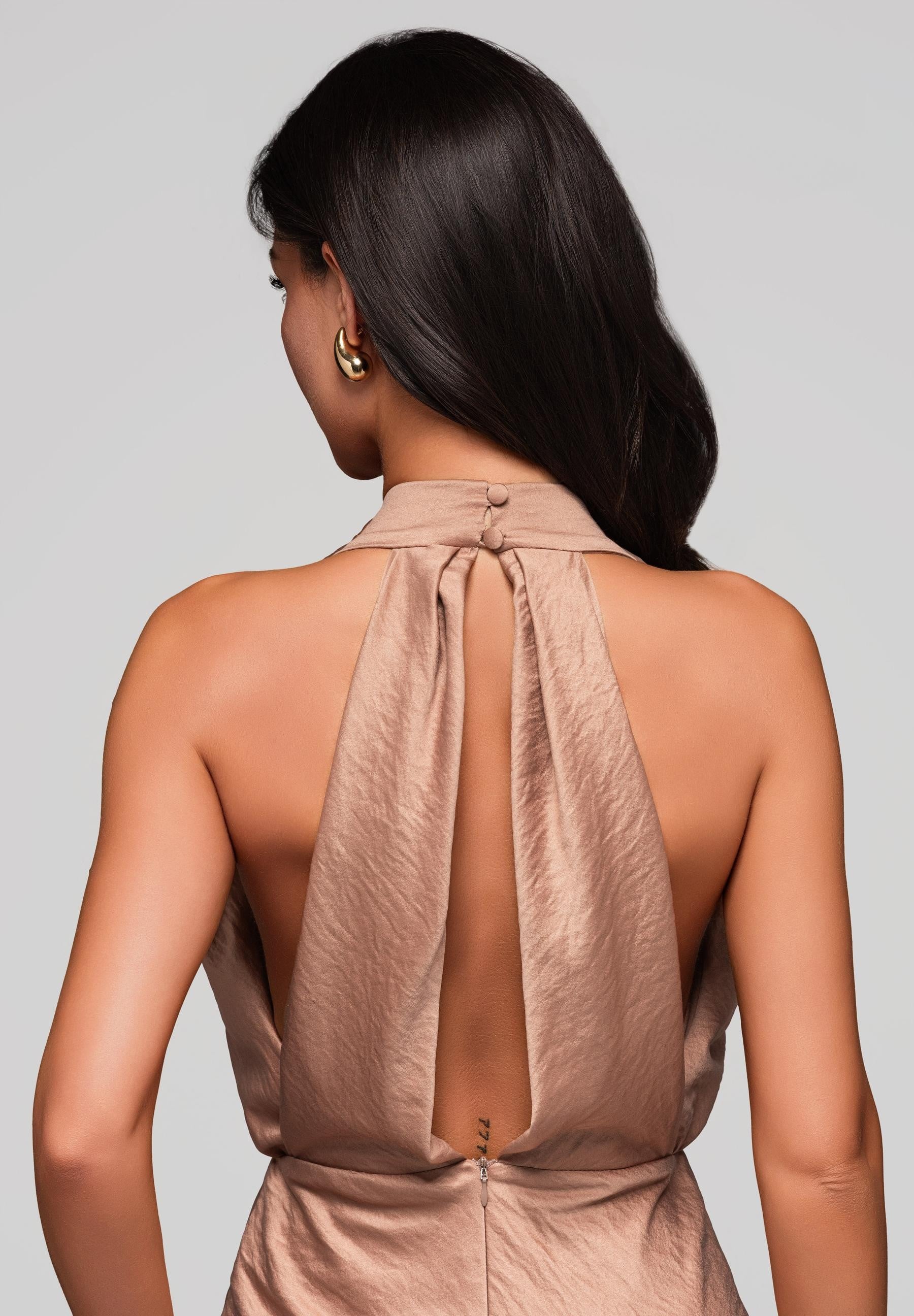 Evening dress brown — 2