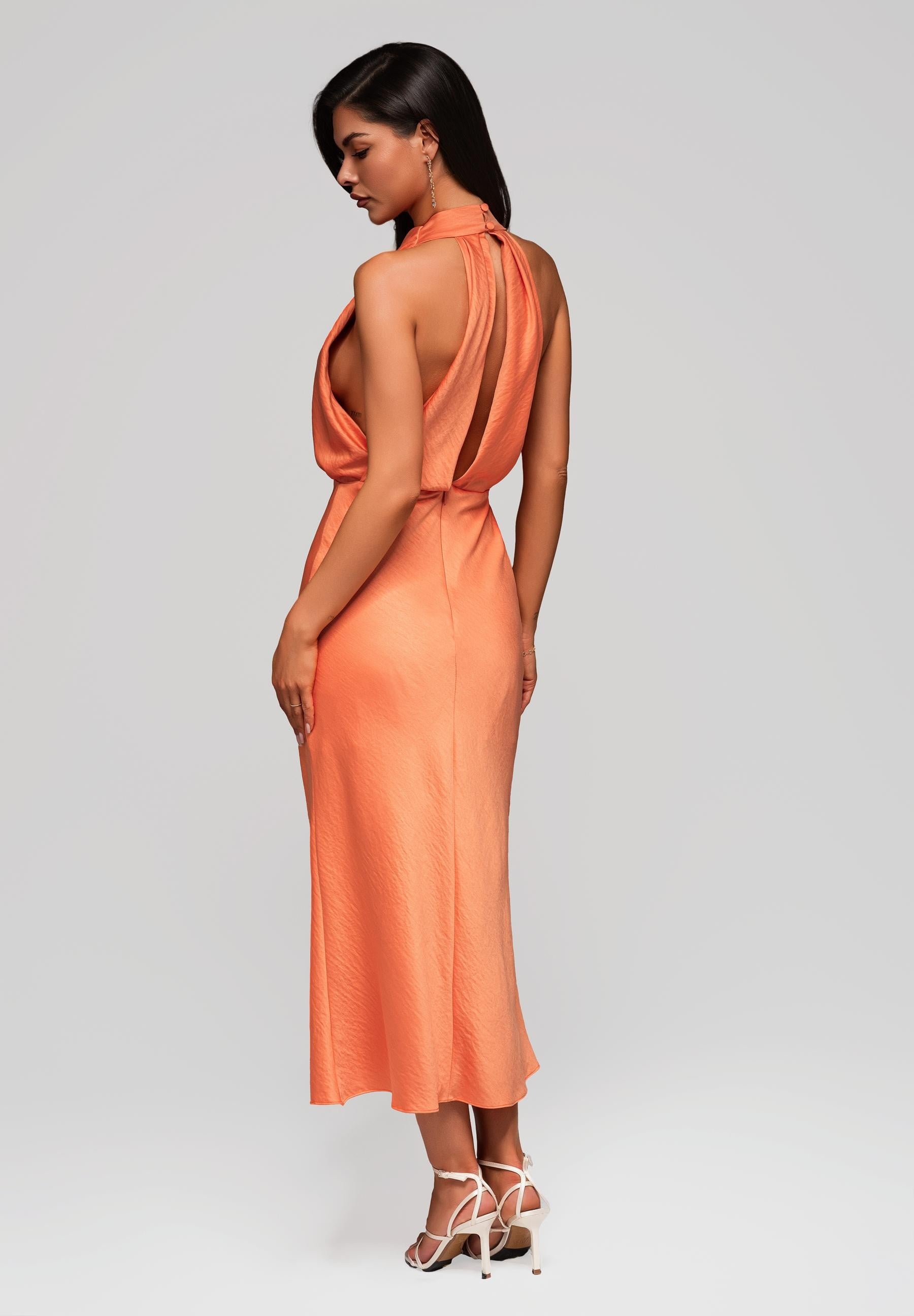 Evening dress orange — 7