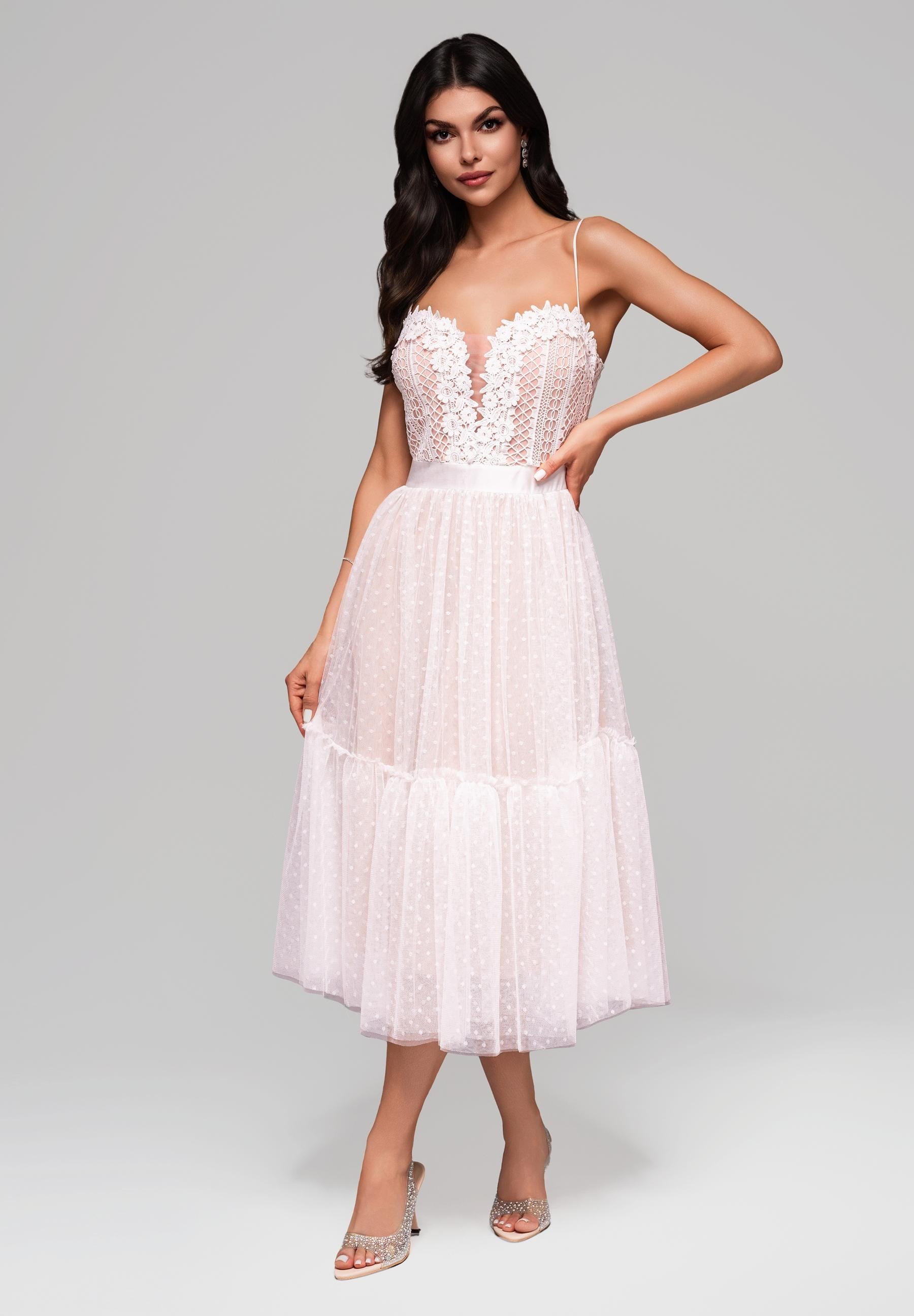 Evening dress white — 3