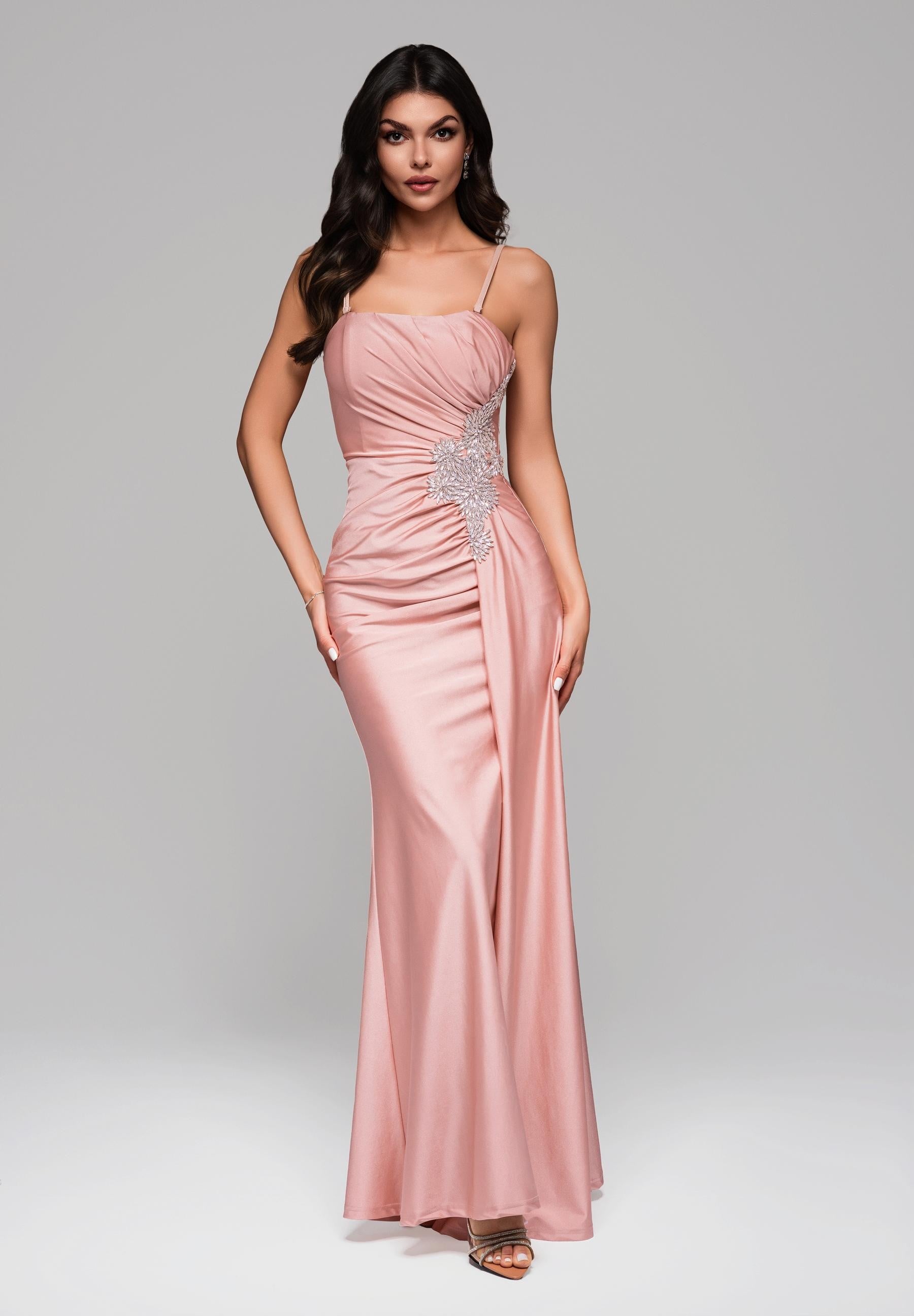 Evening dress pink — 1
