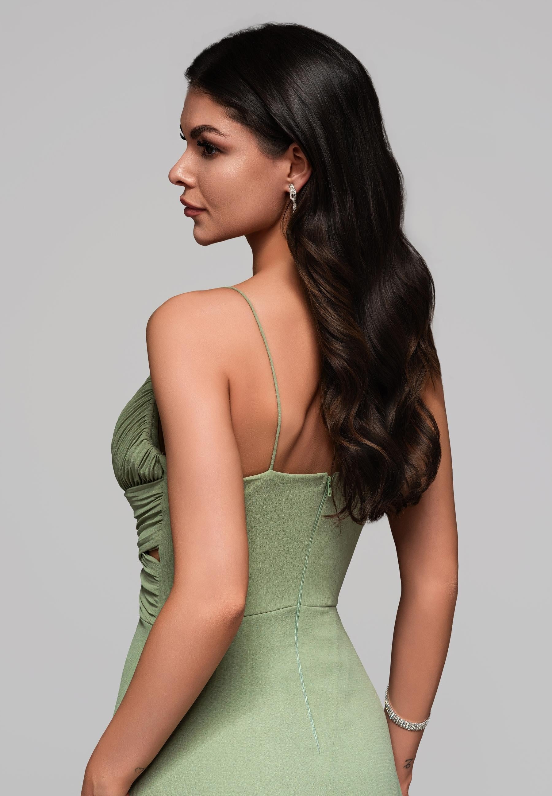 Evening dress green — 5
