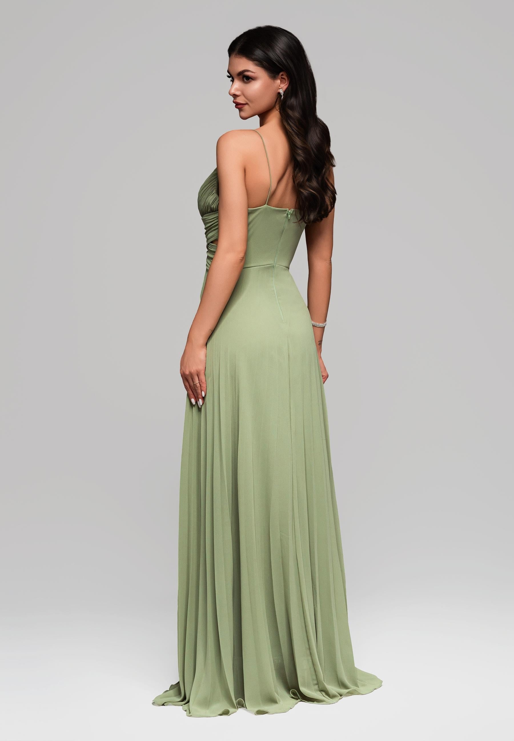 Evening dress green — 6