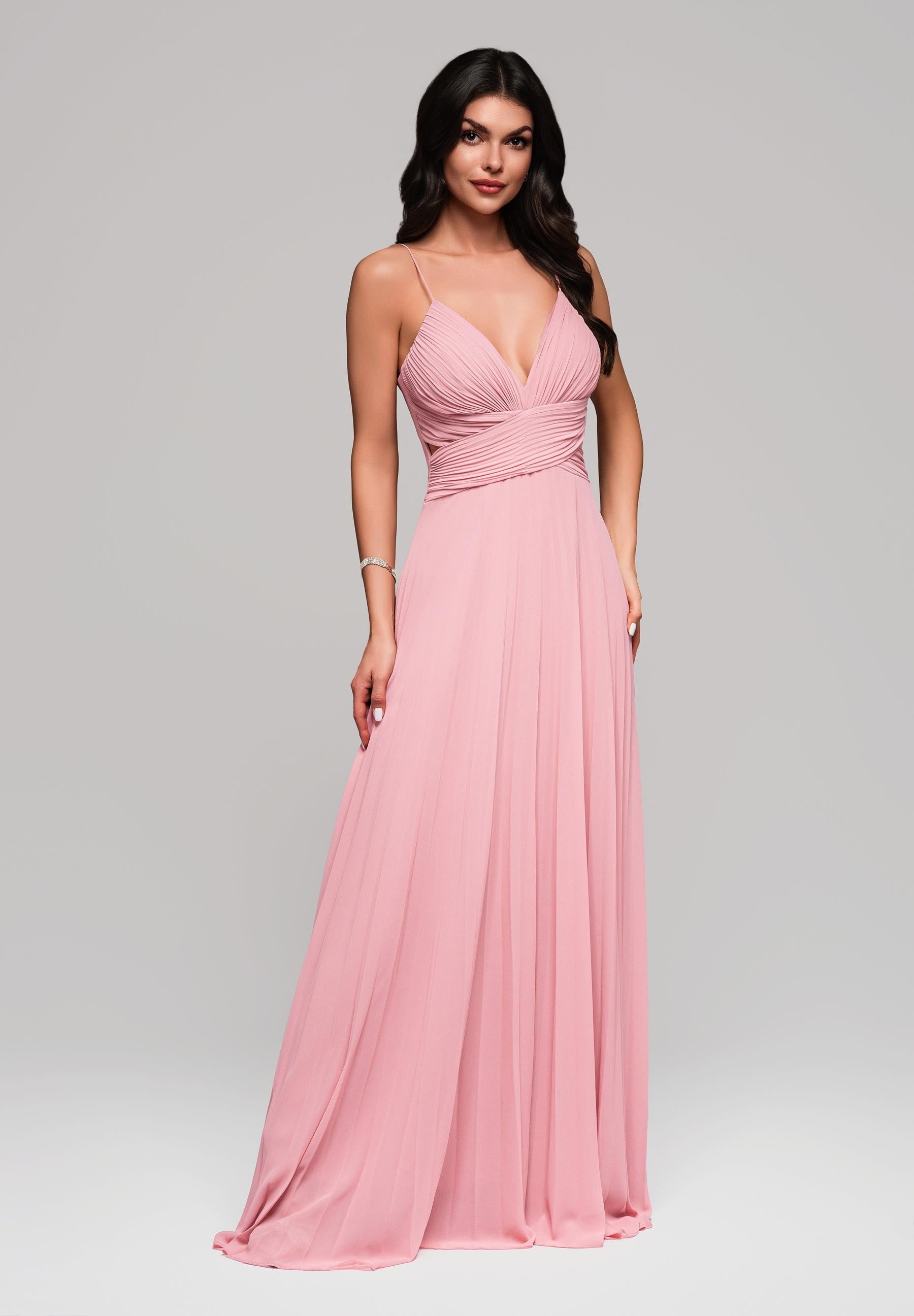 Evening dress pink — 1