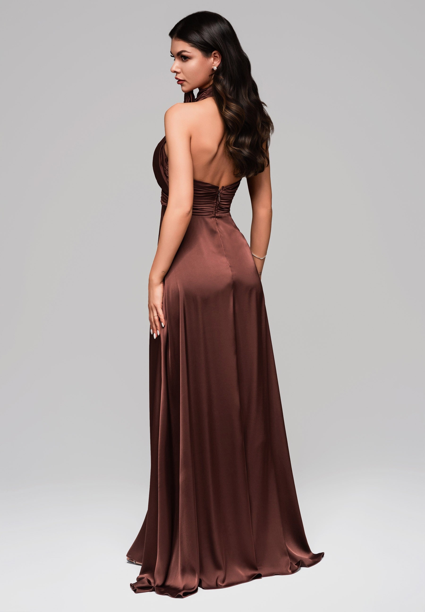 Abendkleid Braun — 6