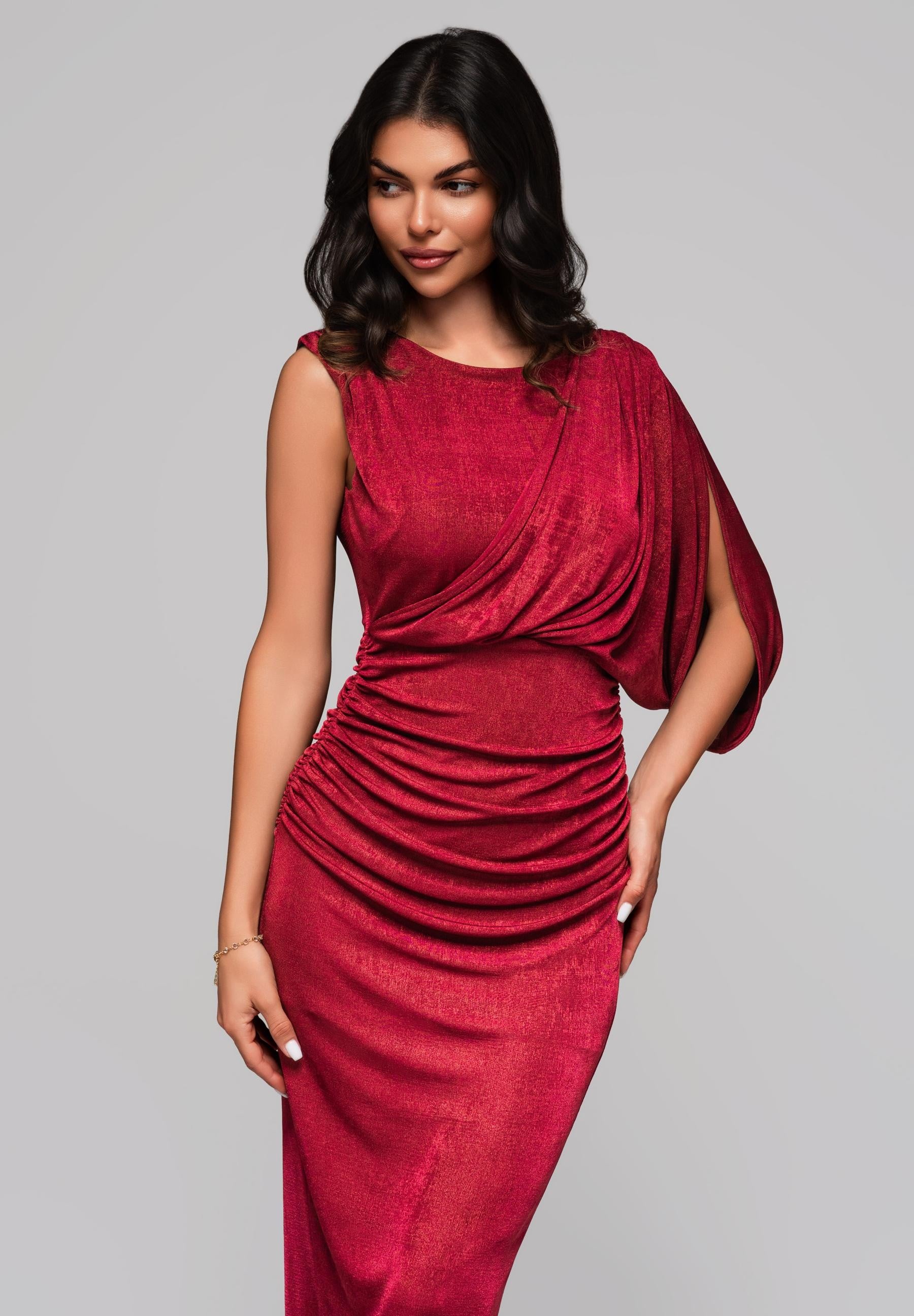 Evening dress red — 4
