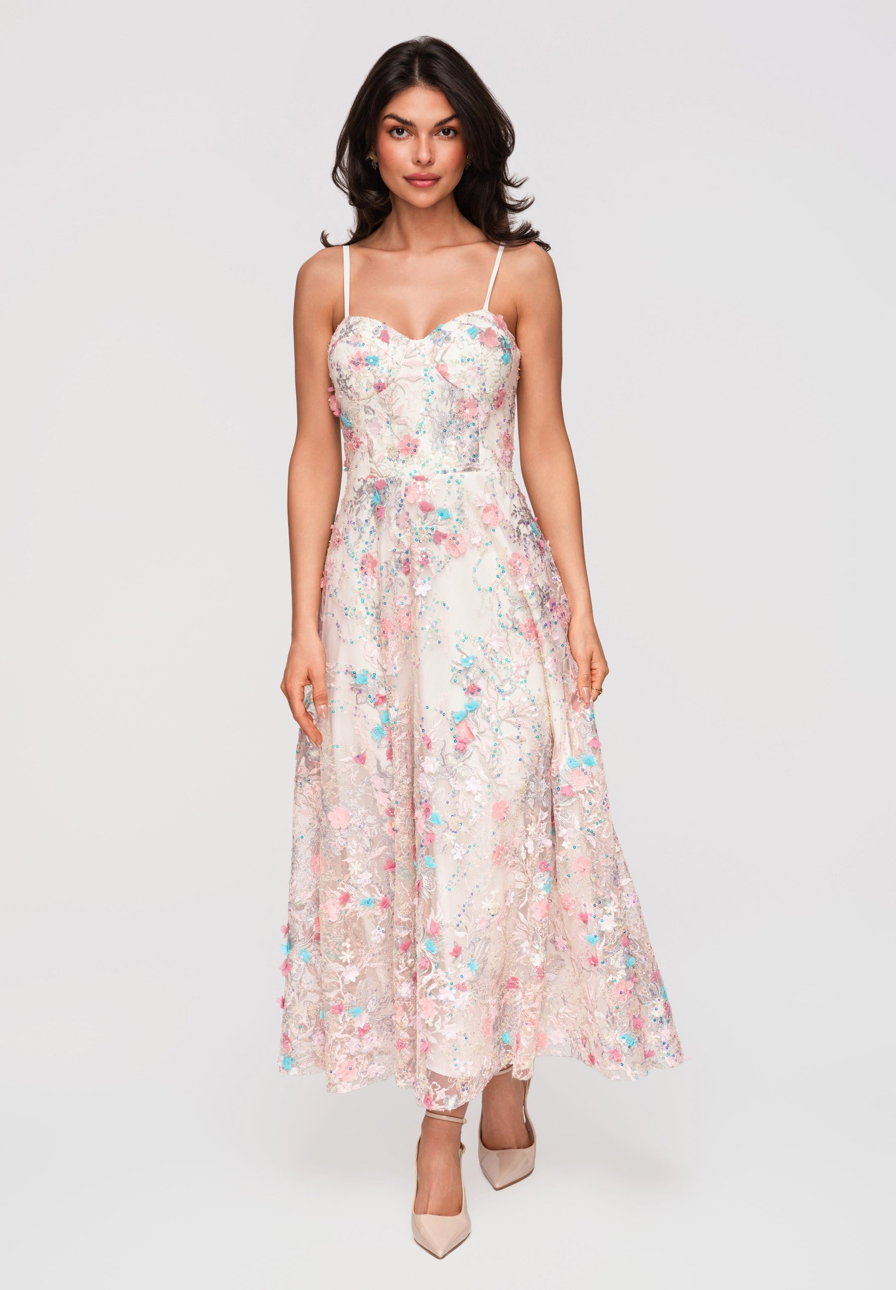 Evening dress ecru — 5
