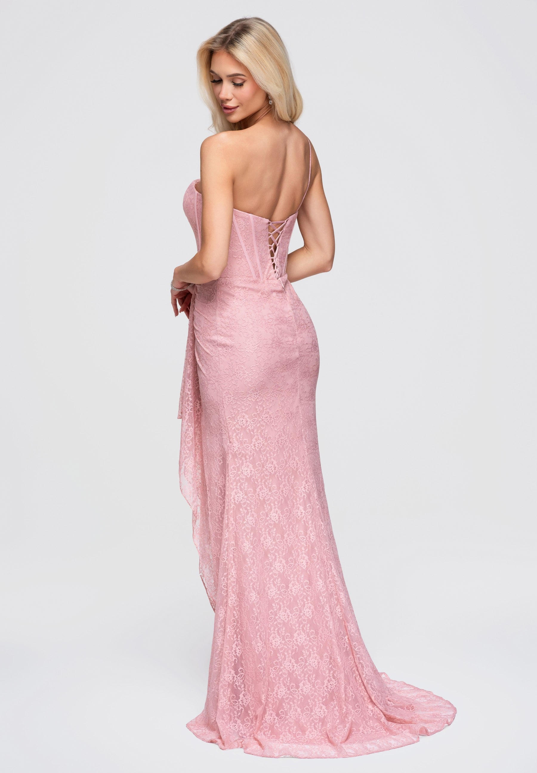 Evening dress pink — 2