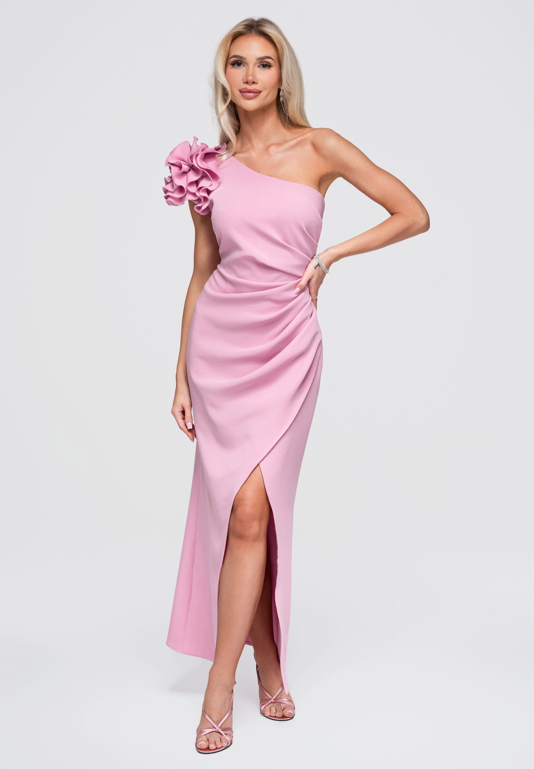 Evening dress pink — 3
