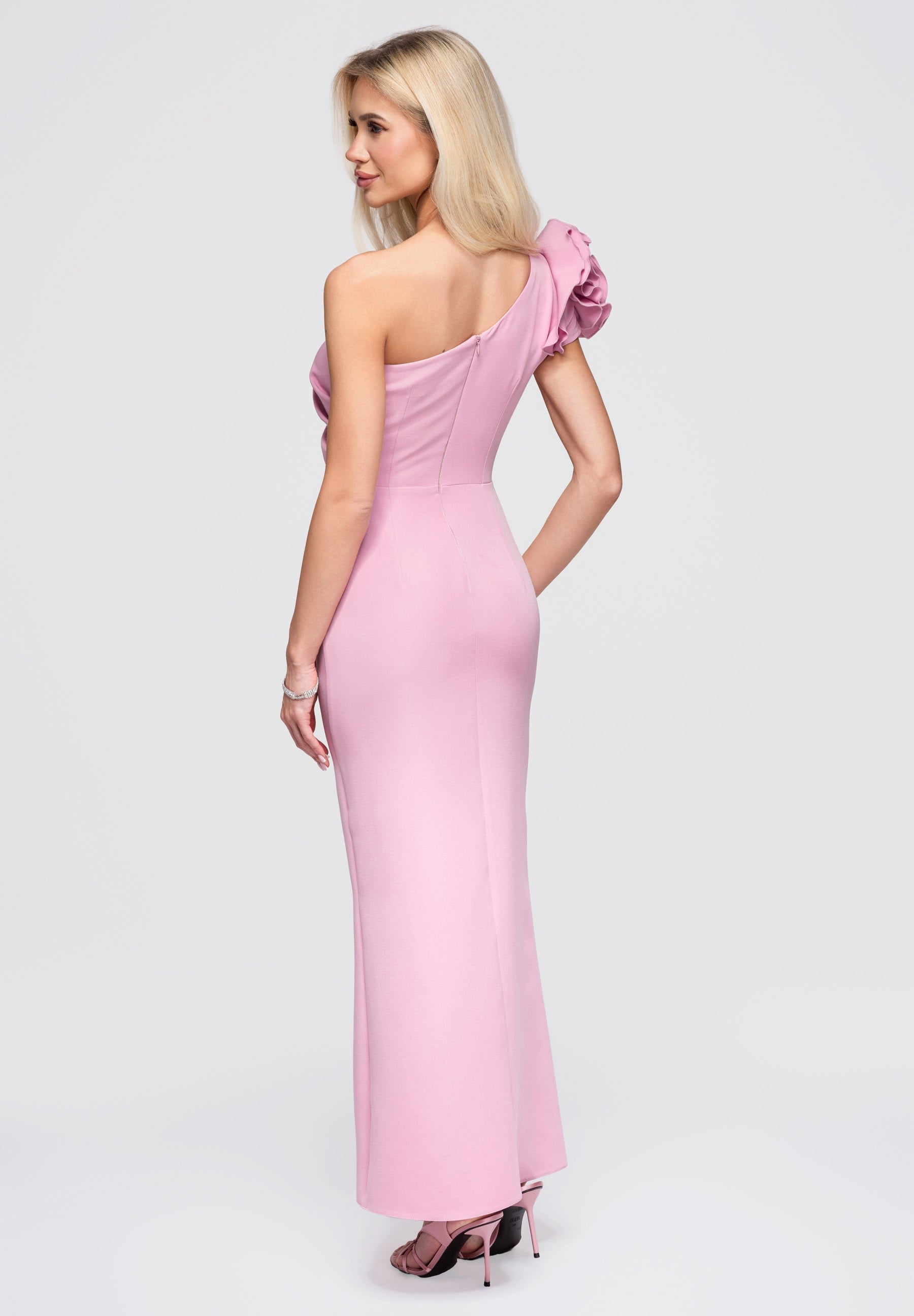 Evening dress pink — 4