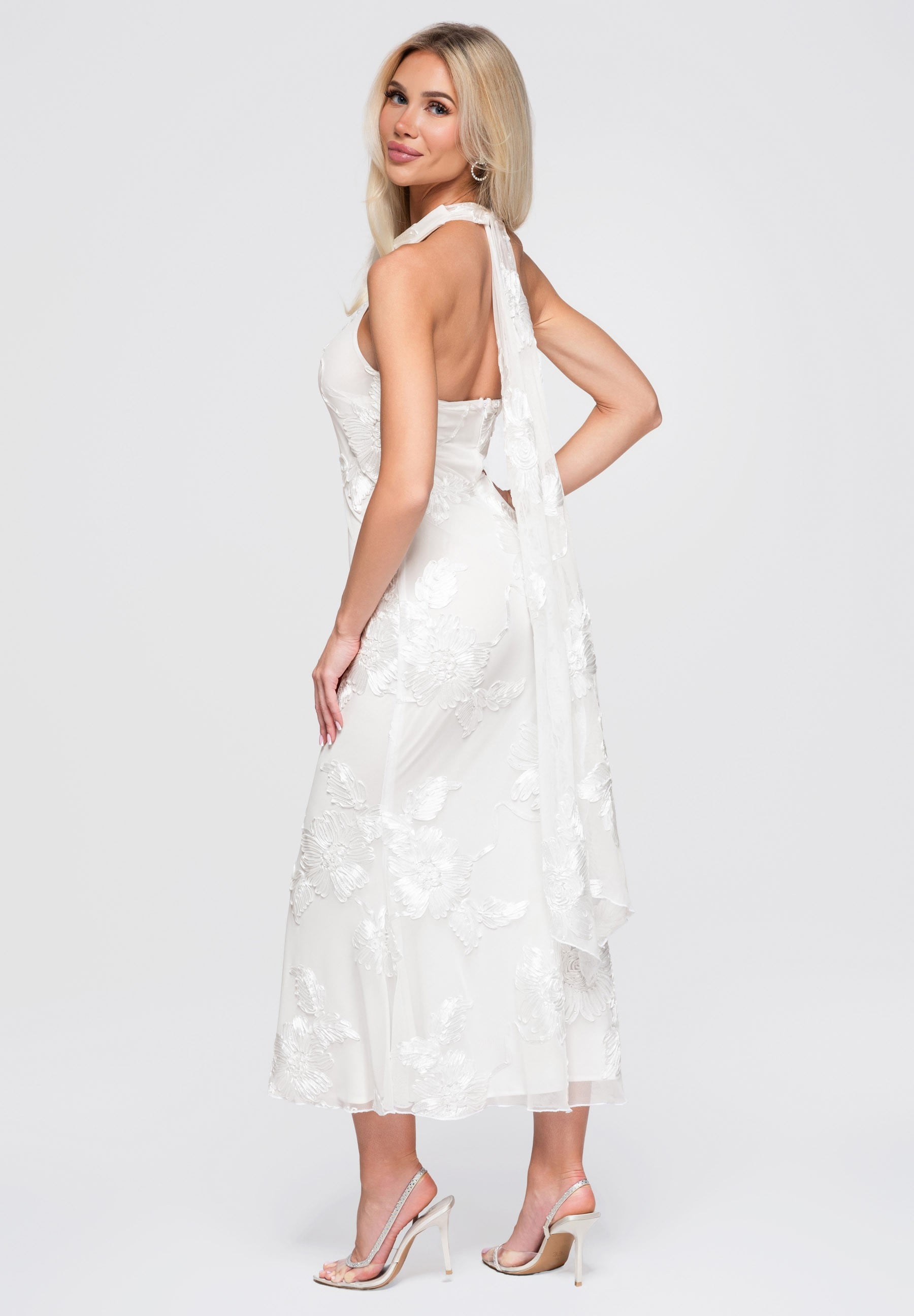 Evening dress ecru — 2