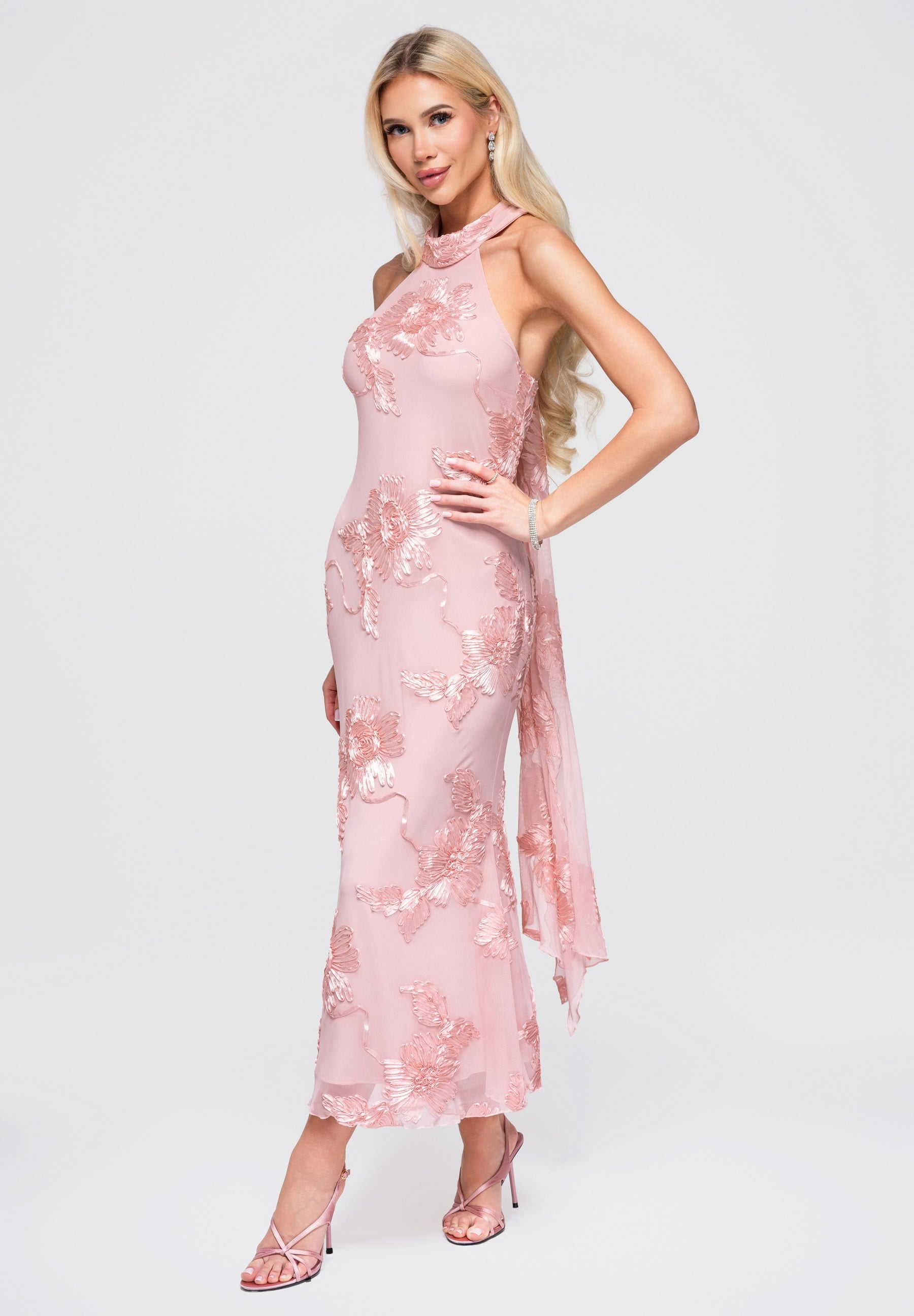 Abendkleid Rosa — 1