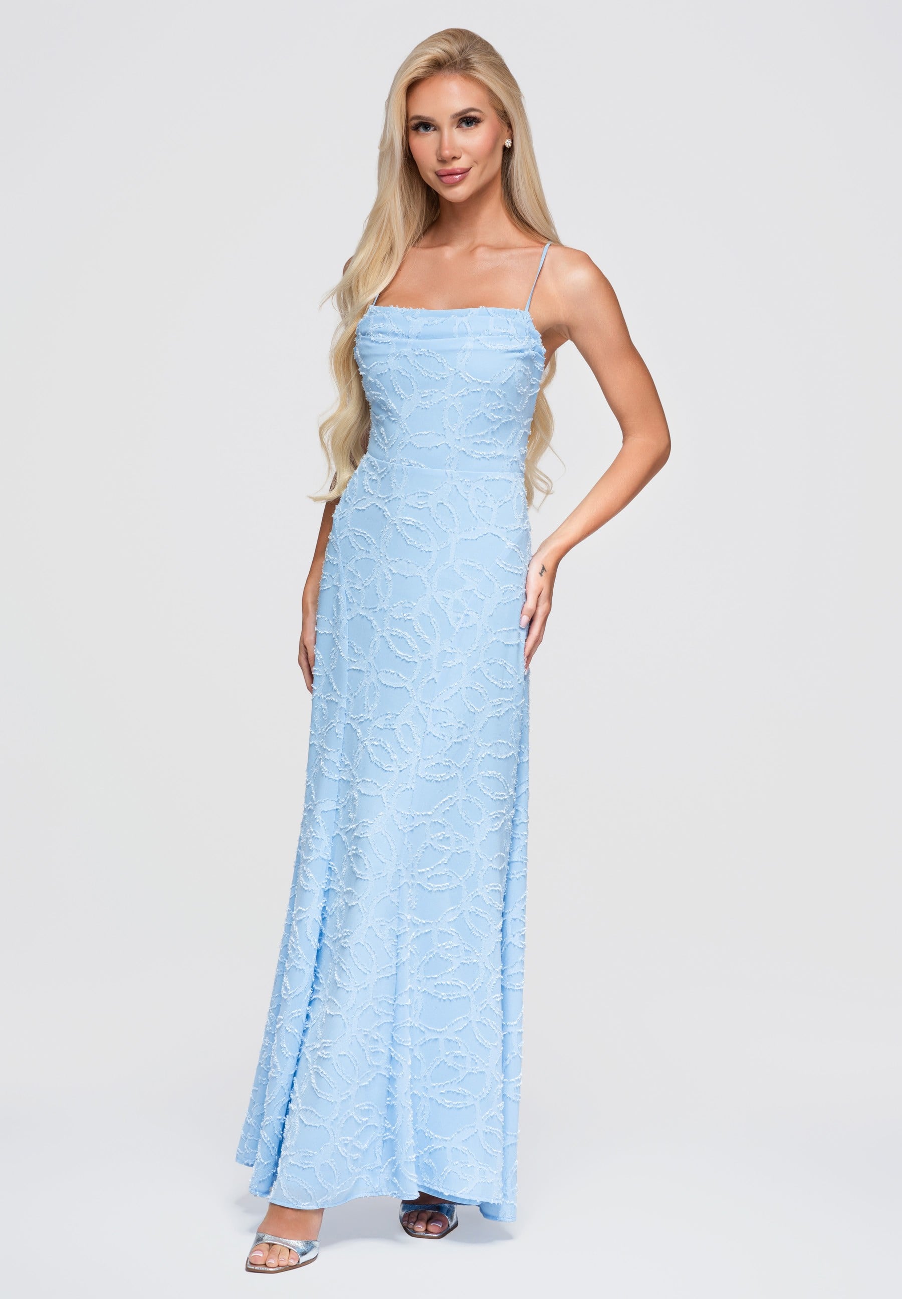Evening dress blue — 3