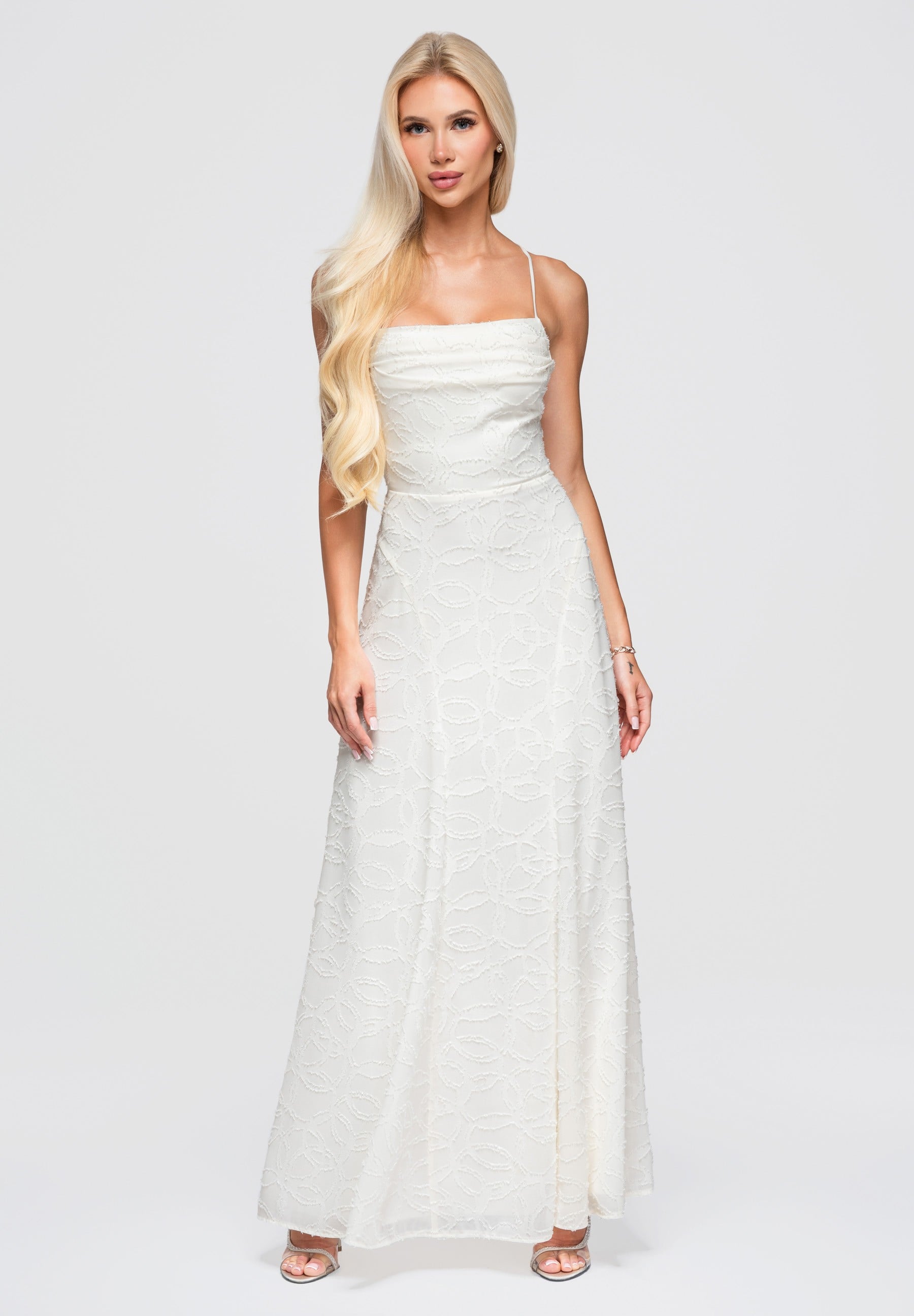 Evening dress ecru — 3