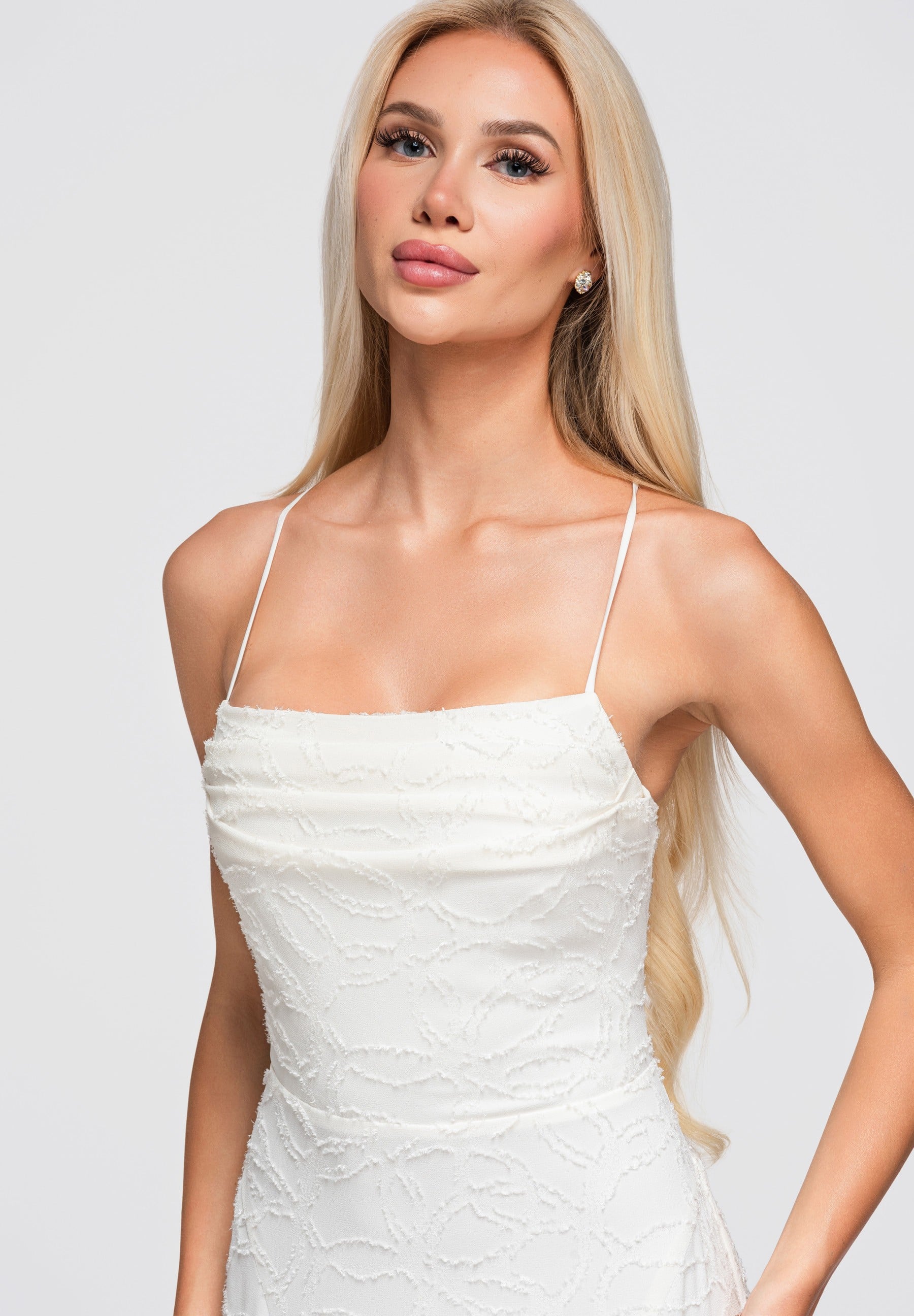 Evening dress ecru — 5