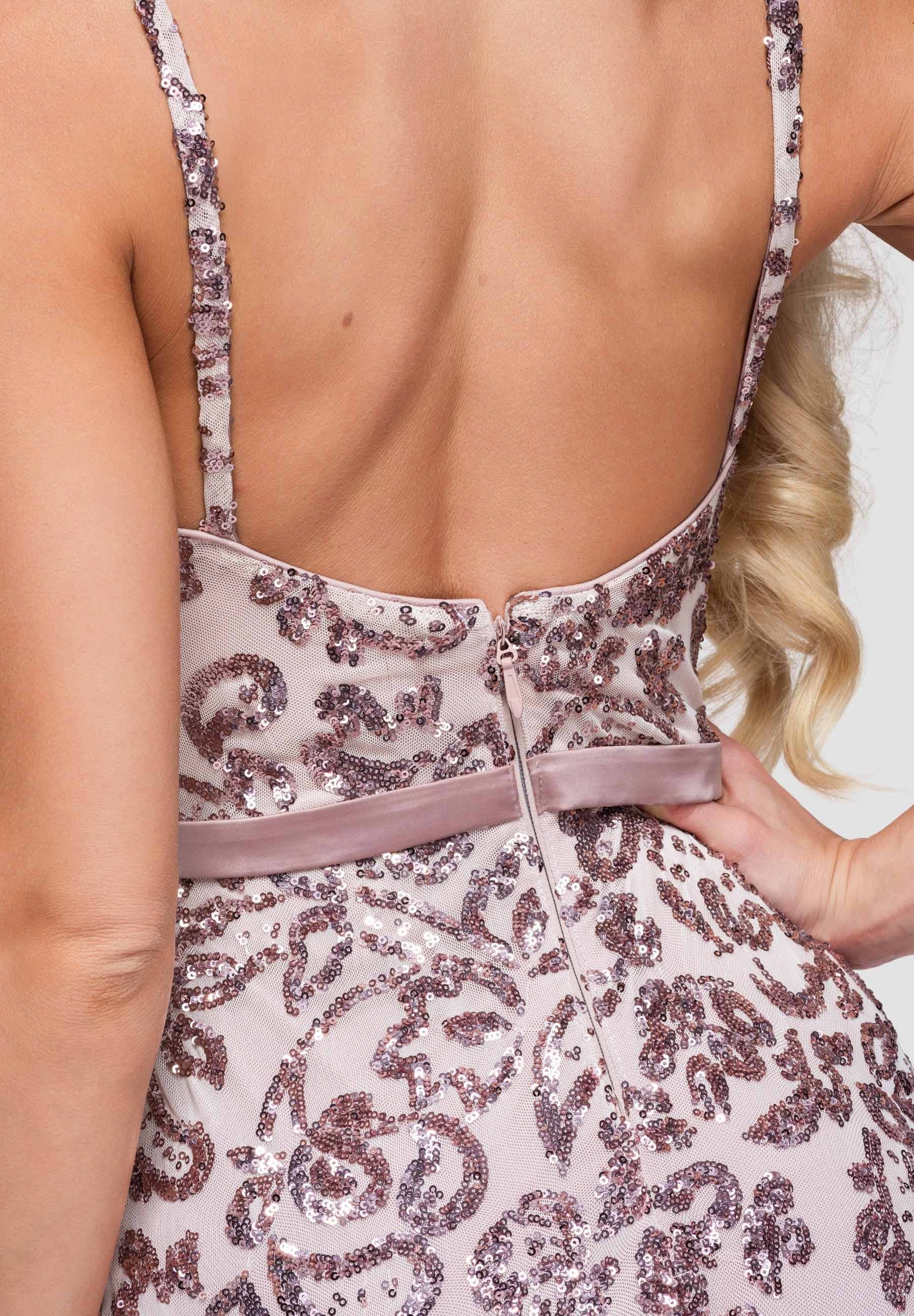Evening dress pink — 7