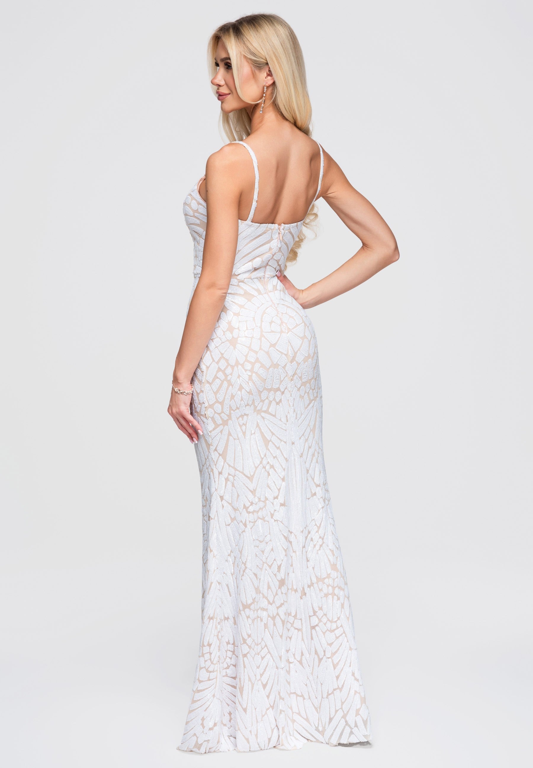 Evening dress white — 4