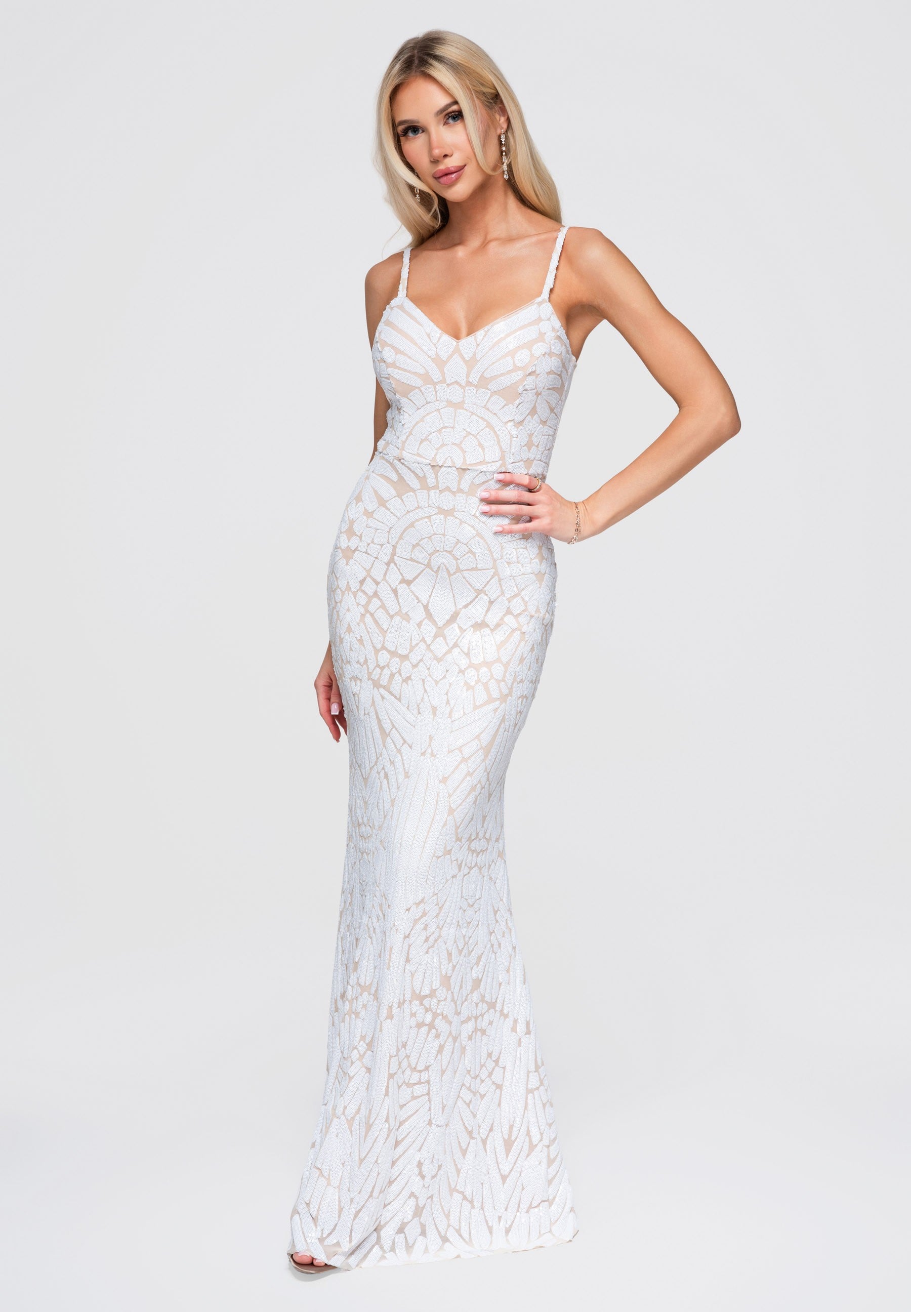 Evening dress white — 7