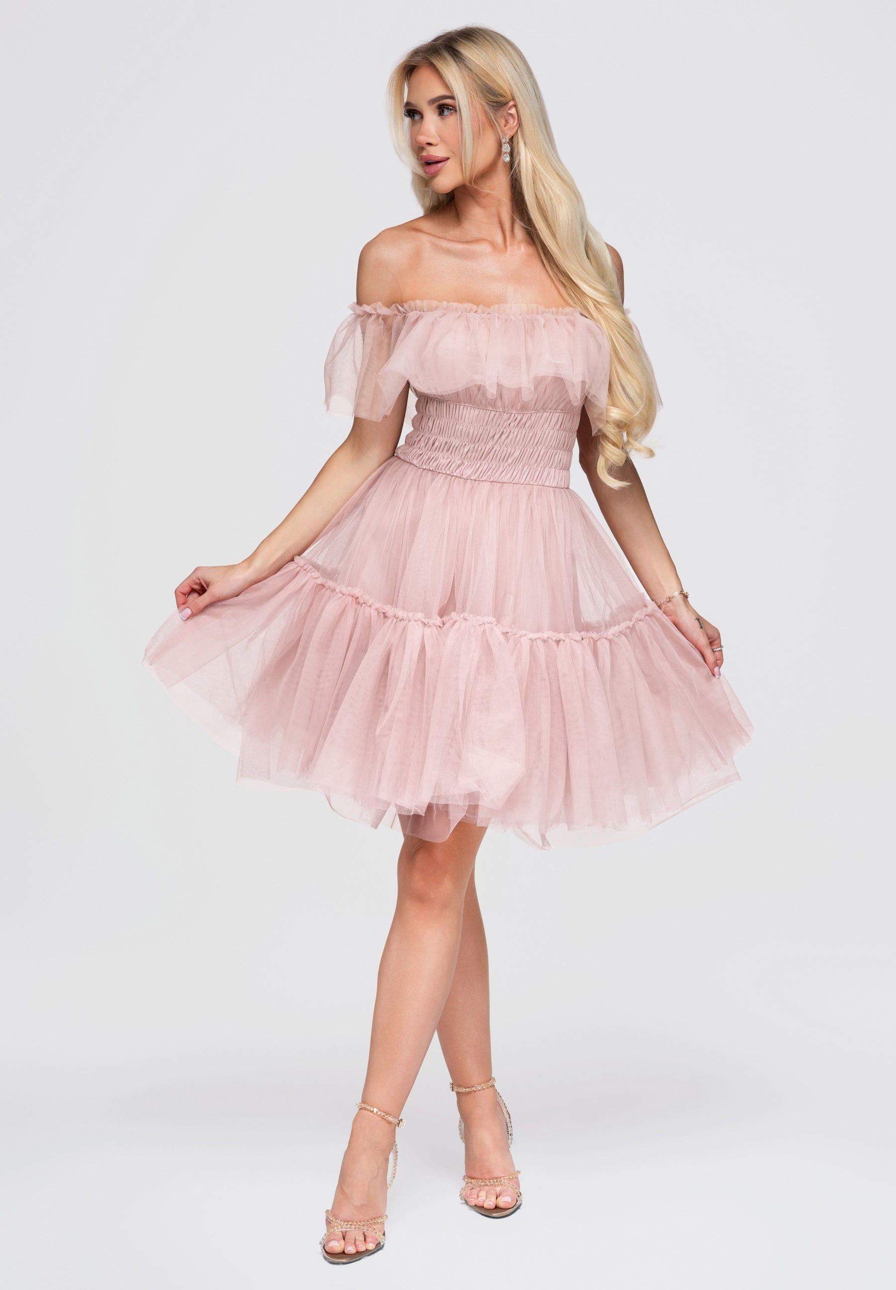 Evening dress pink — 1
