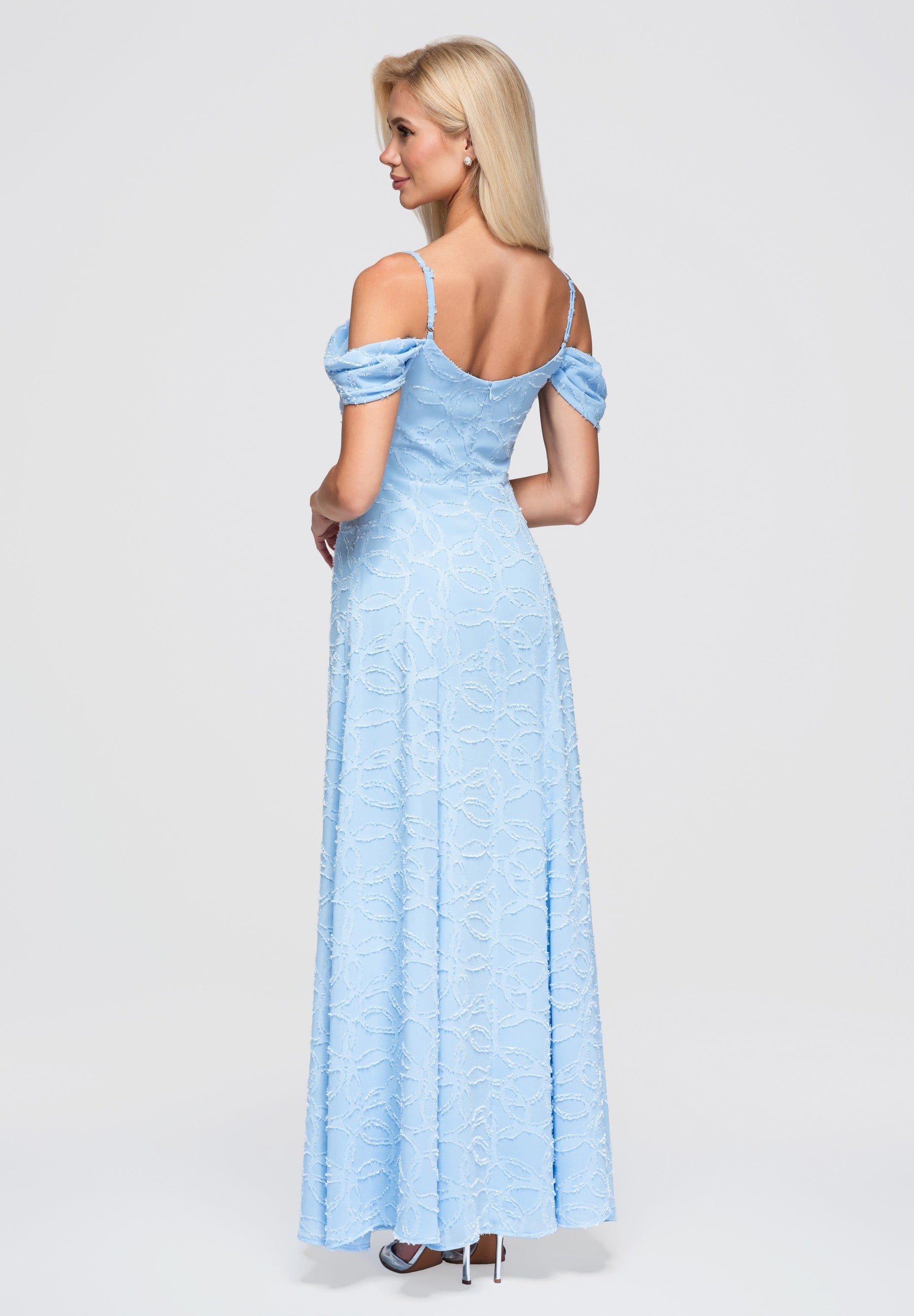 Evening dress blue — 2