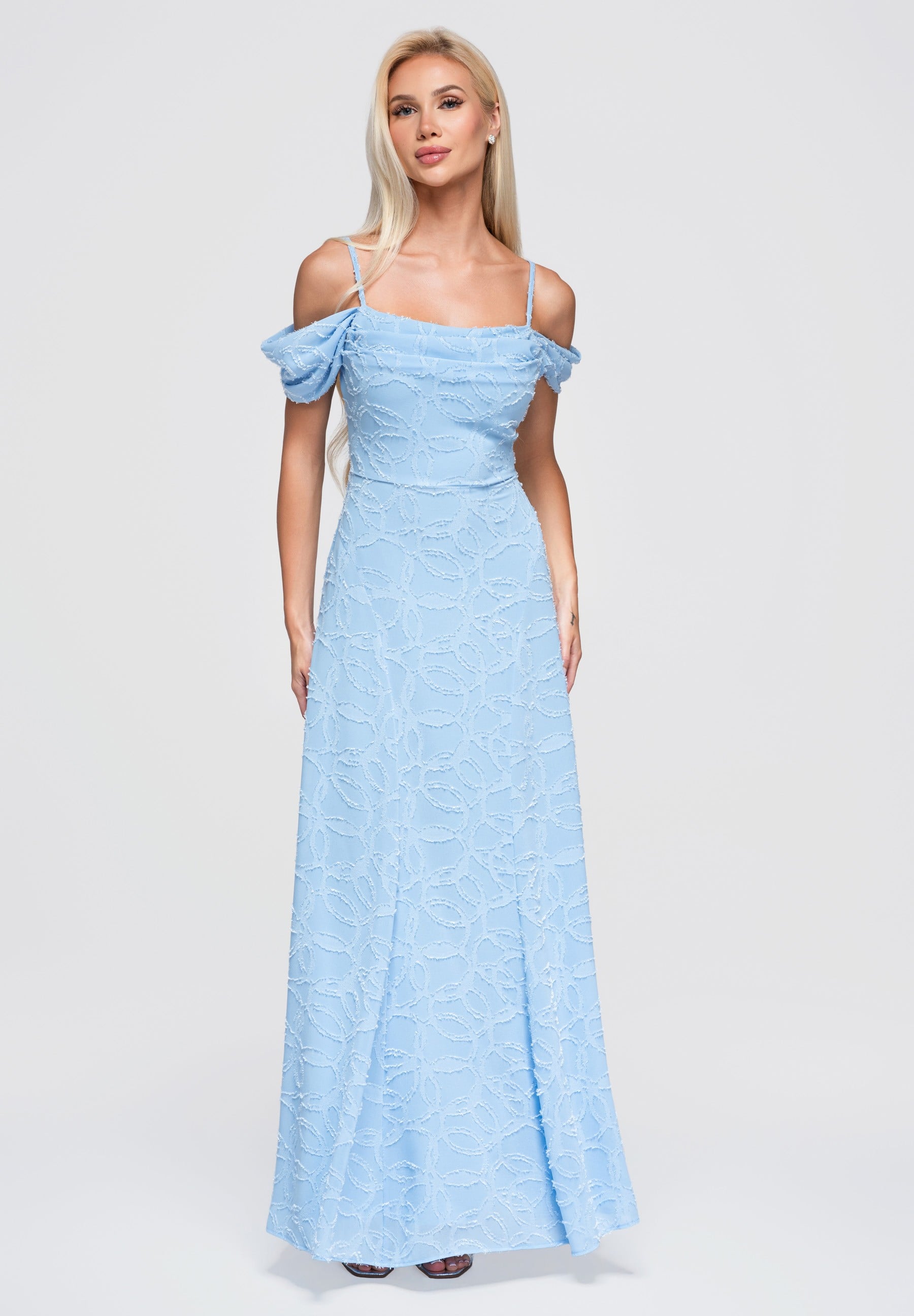 Evening dress blue — 5