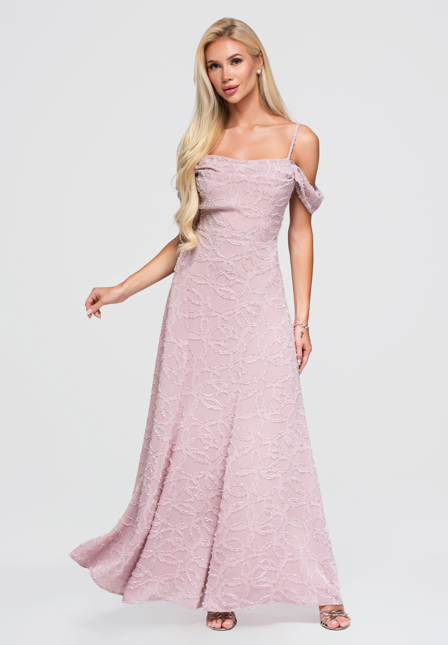 Evening dress pink — 3