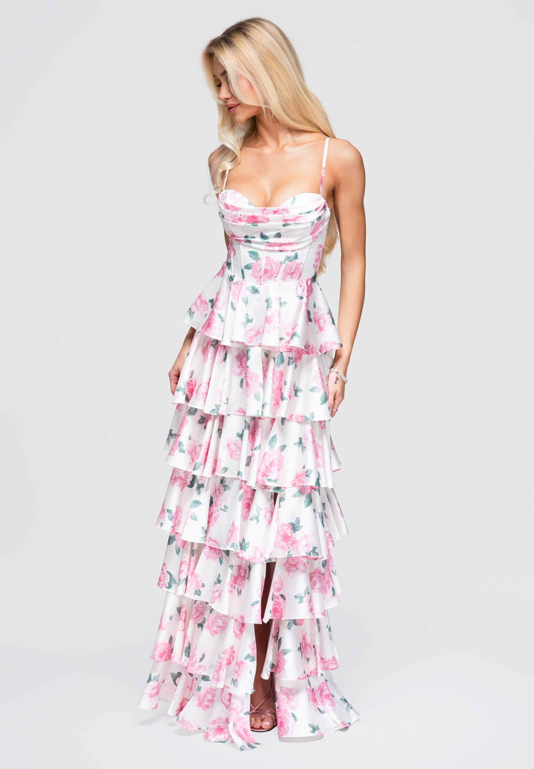 Evening dress pink — 7