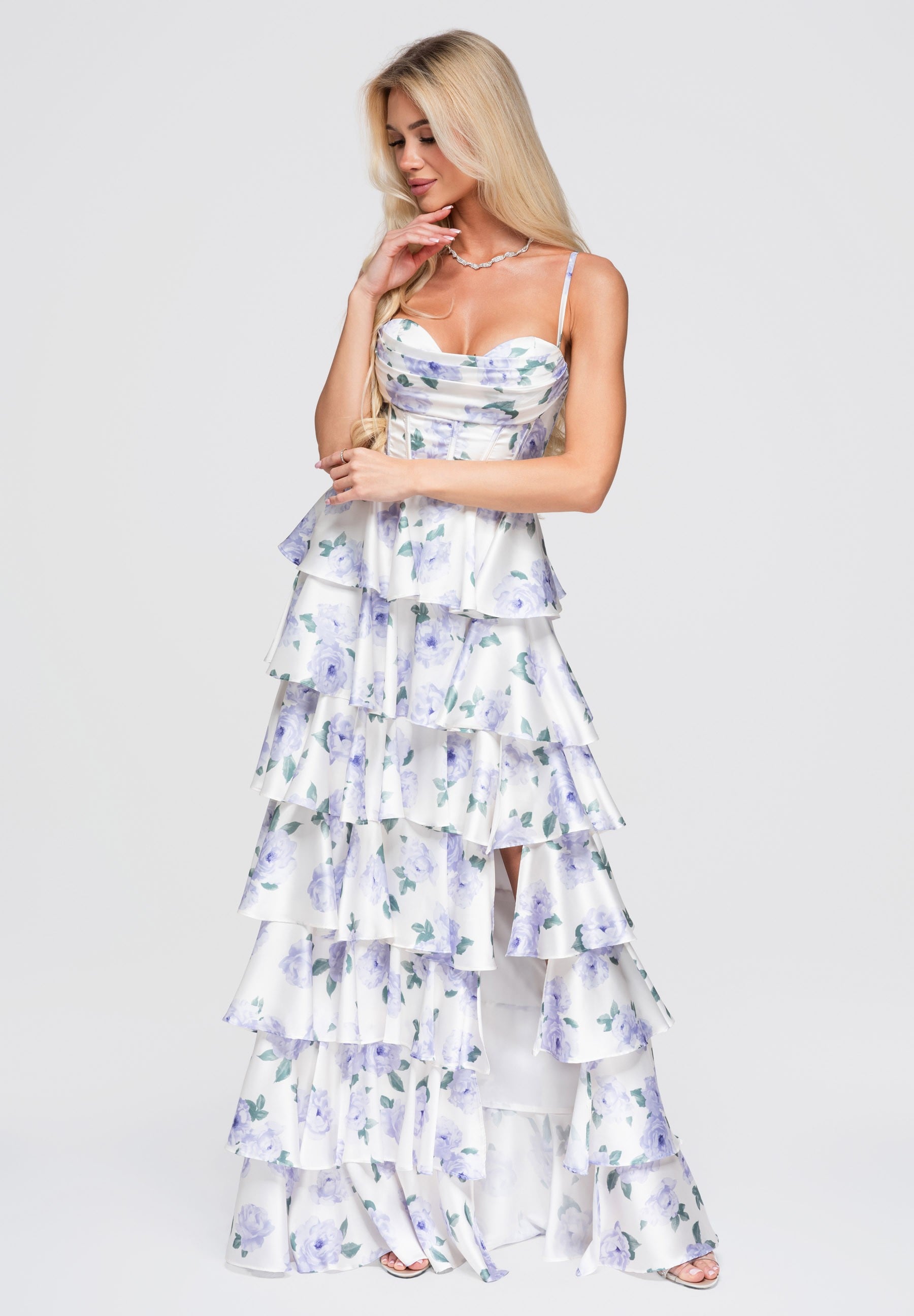 Evening dress violet — 3