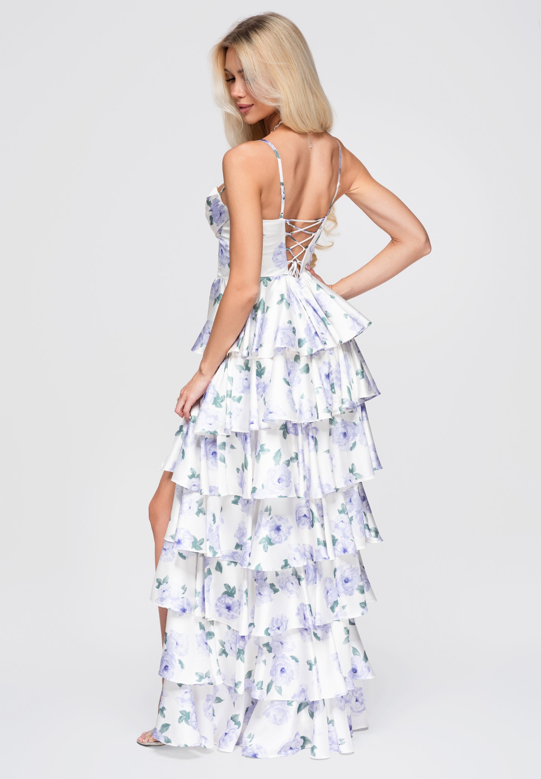 Evening dress violet — 4