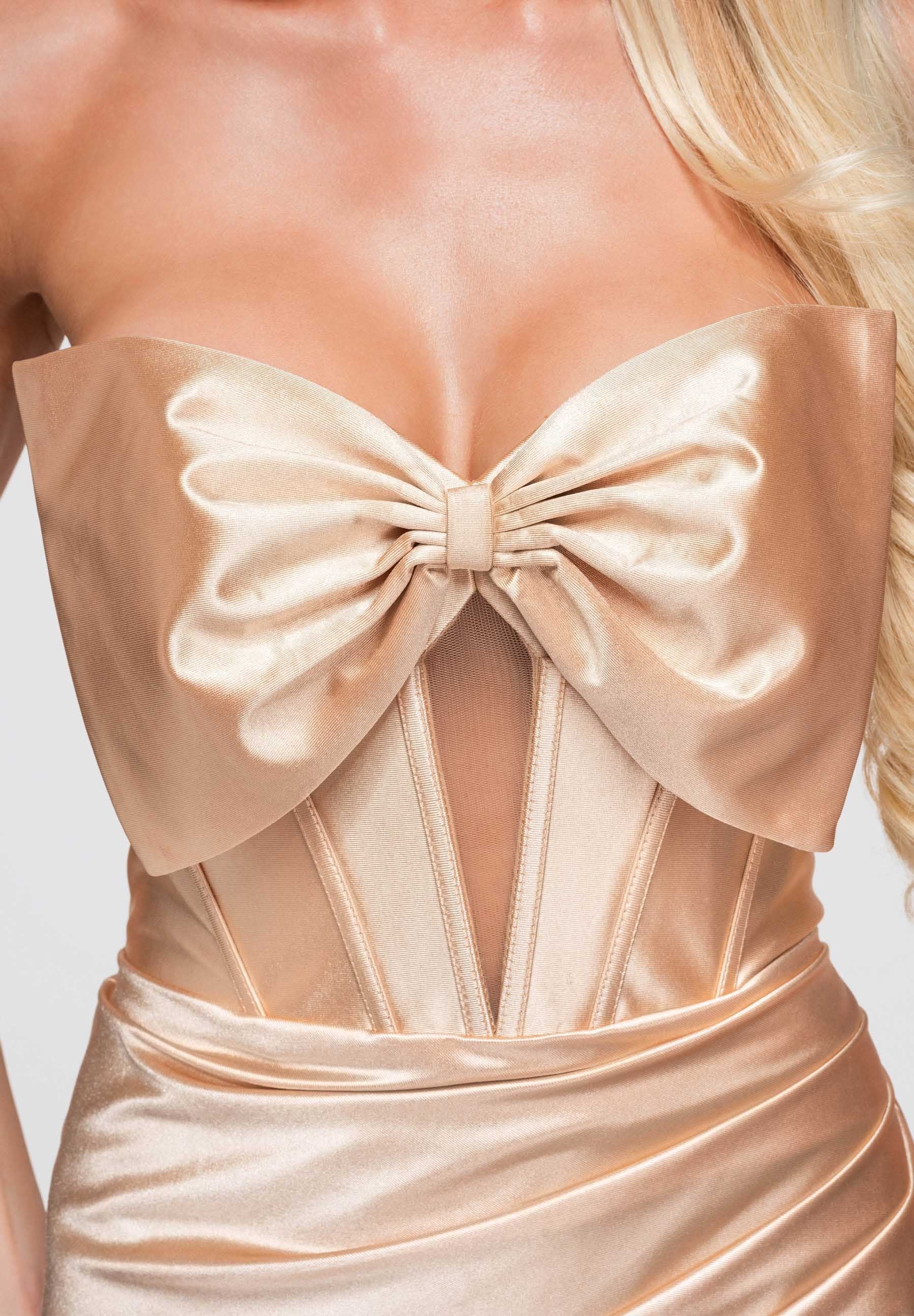 Evening dress gold — 5