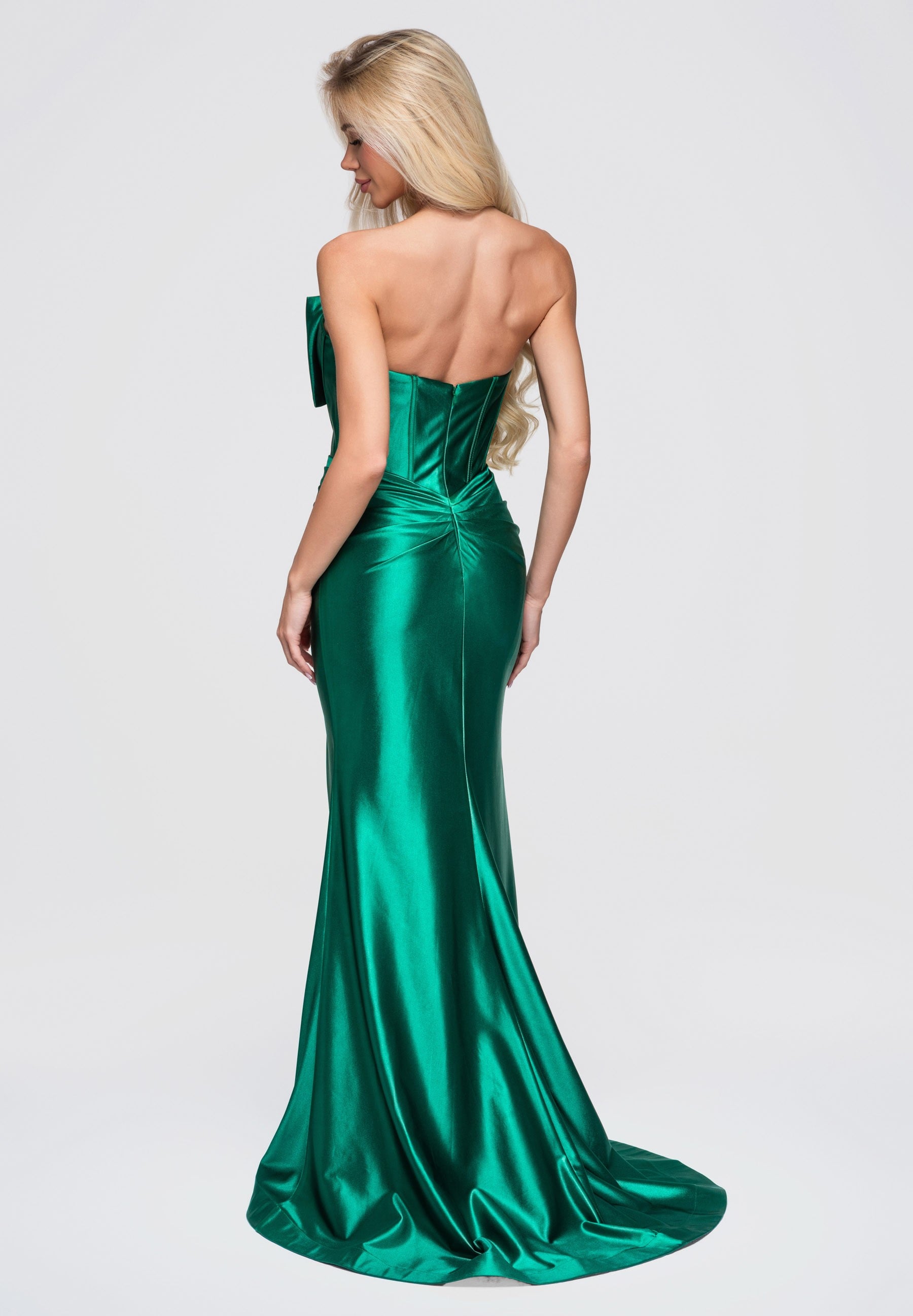 Evening dress green — 2