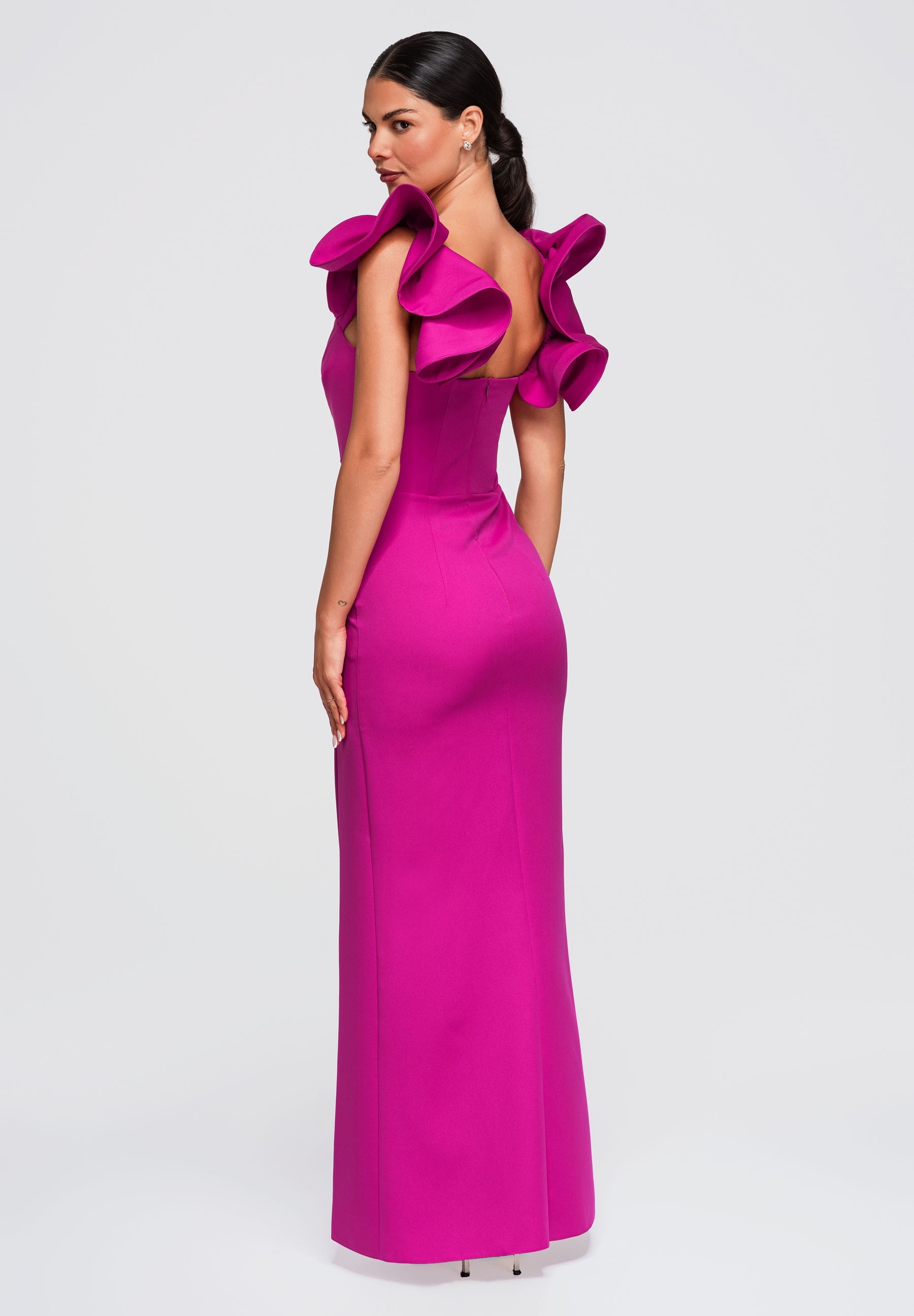Evening dress fuchsia — 2