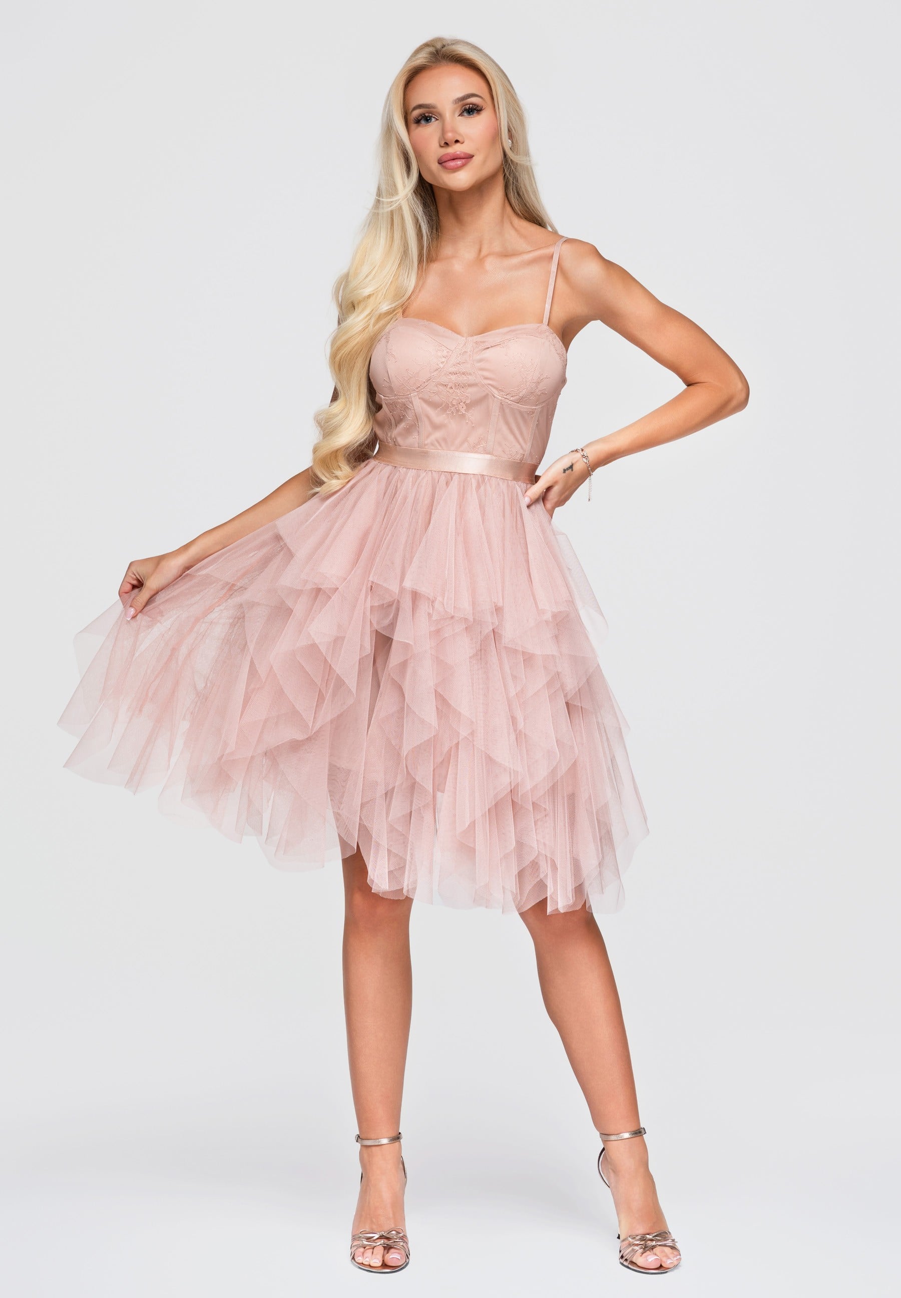 Evening dress nude — 3