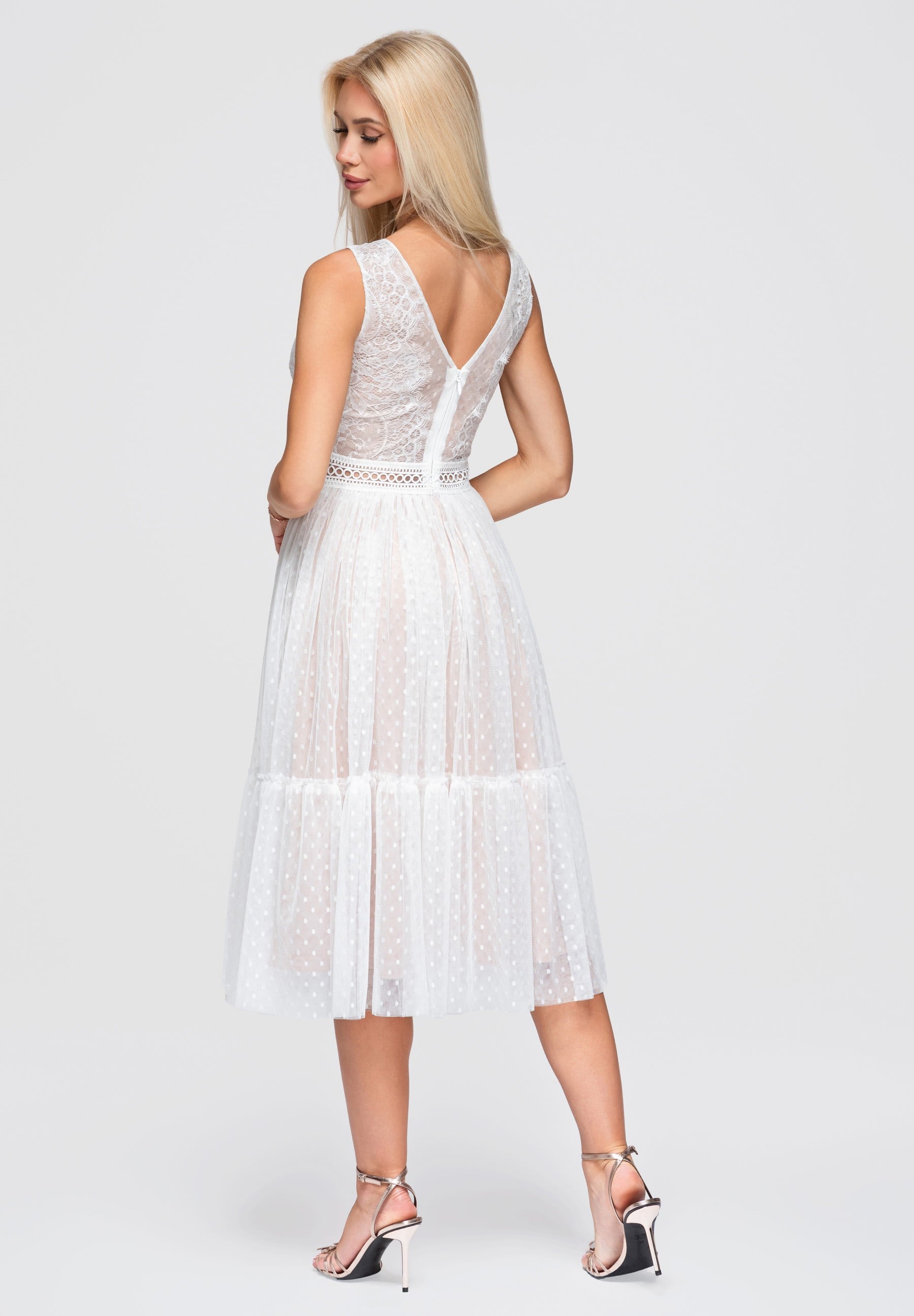 Evening dress white — 2