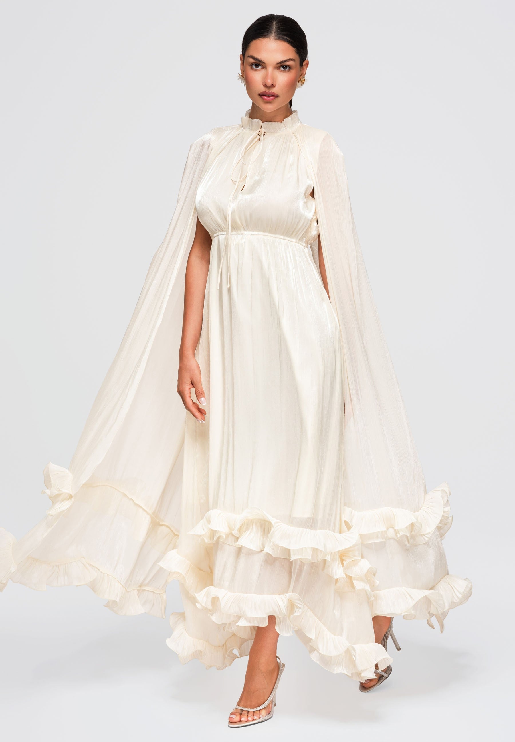 Evening dress ecru — 3